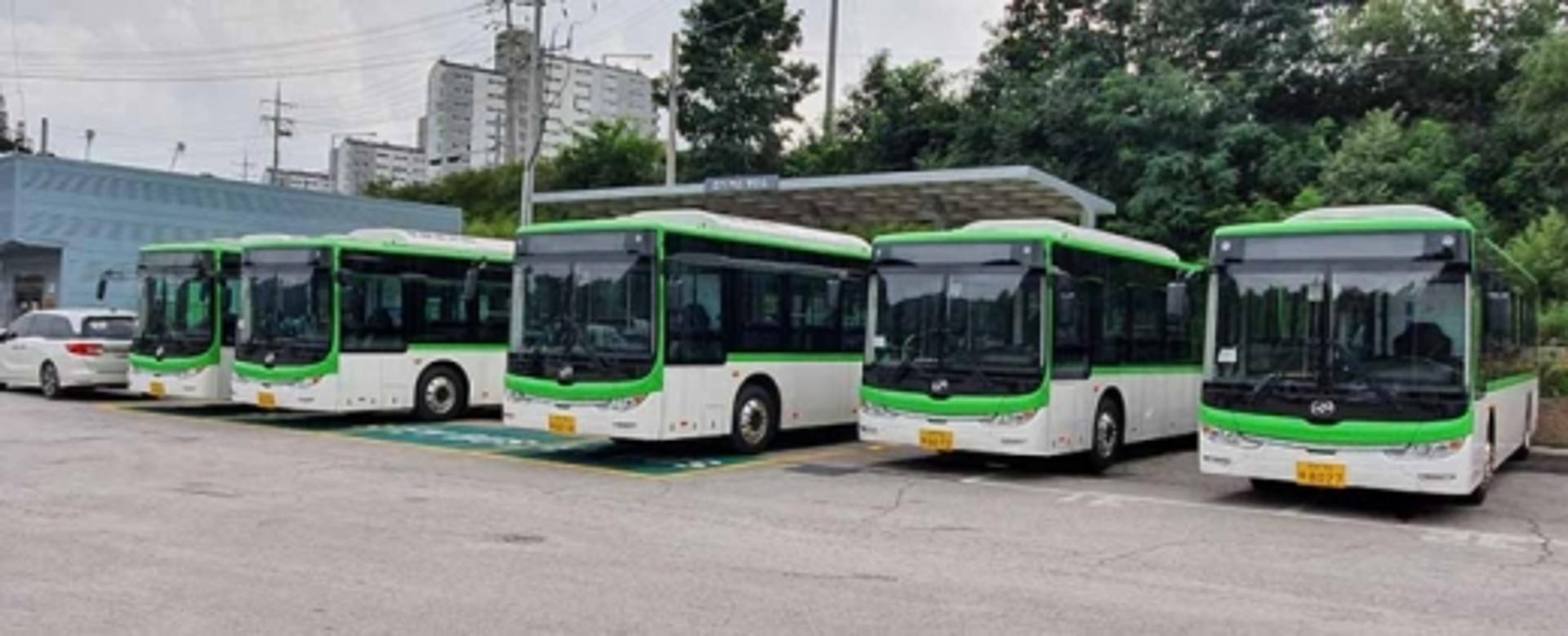 양주시, 전기버스 6대 도입