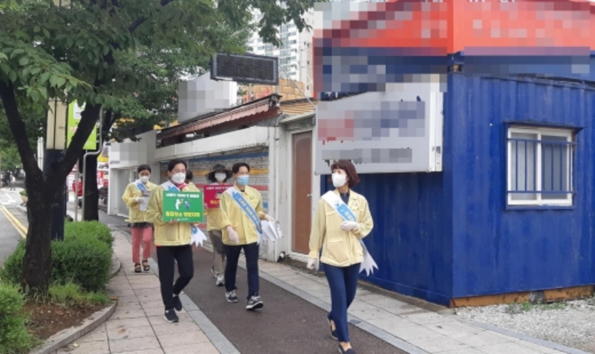 의정부시, 강화된 사회적 거리두기 자생단체 캠페인