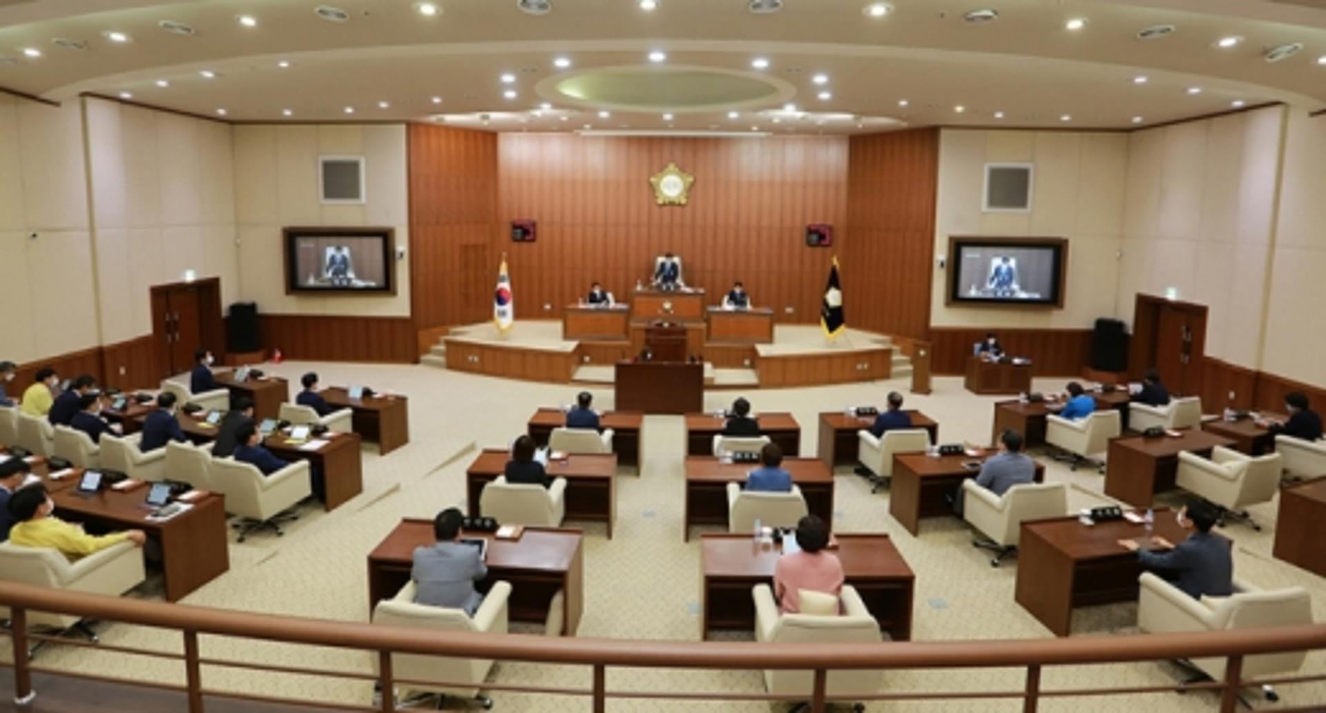 의정부시의회, 제300회 임시회 개회
