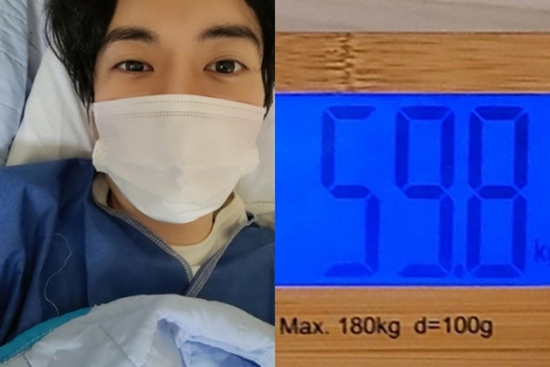 박태준 퇴원, 코로나 완치 판정… "59㎏까지 빠져"