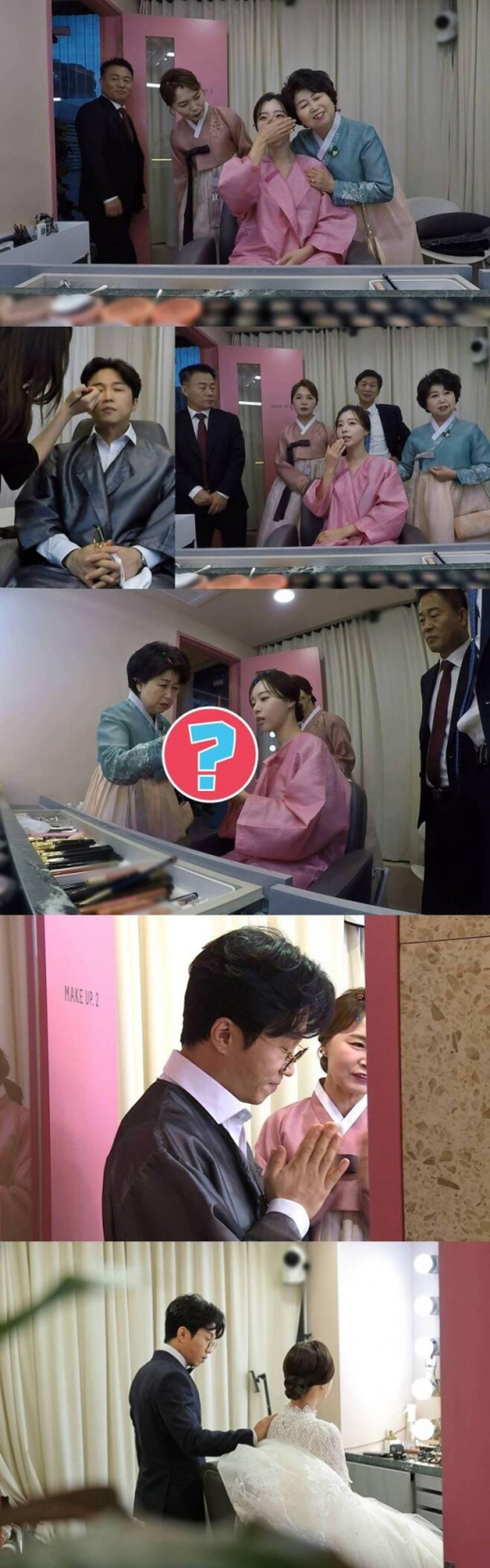 박성광♥이솔이 광복절 결혼식 현장 "이제 진짜 부부"
