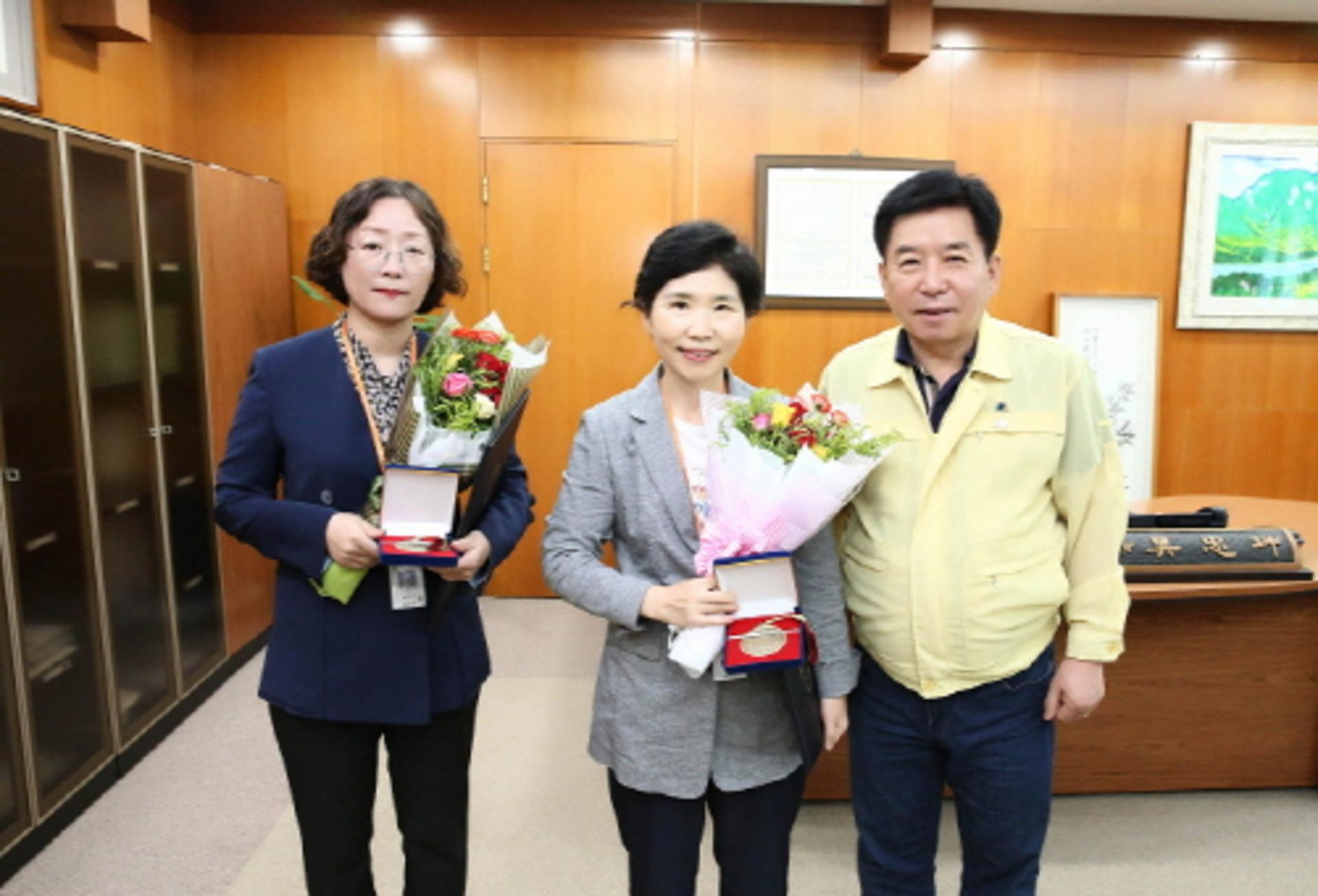 화순농업기술센터, 감사원장 표창… '작두콩 꼬투리 식품 원료 등재' 공로 인정
