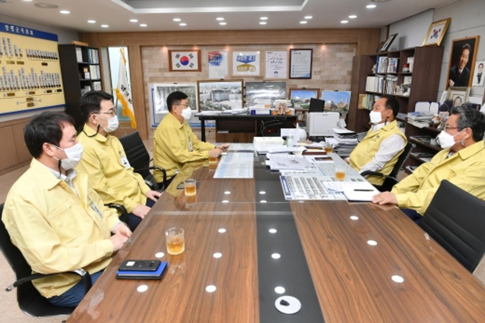 정동균 양평군수-전진선 군의회 의장, 주요 현안사항 논의