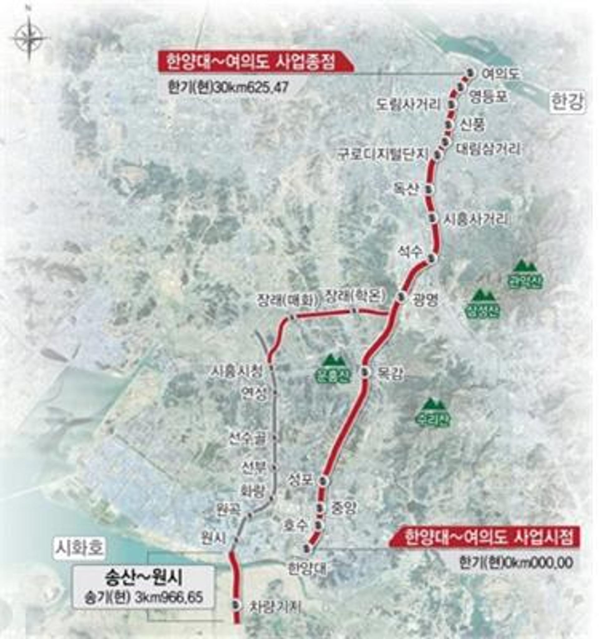 신안산선 '(가칭)학온역' 신설 확정… 내년 하반기 착공