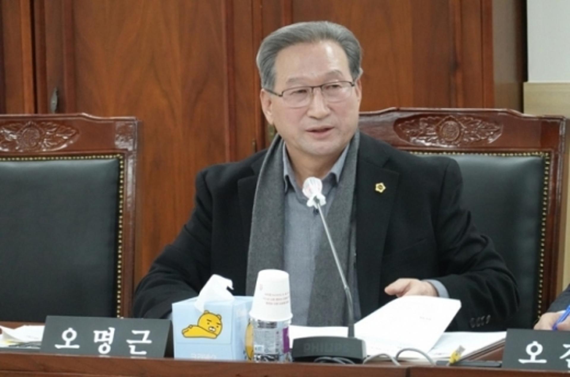 오명근 경기도의원, 새로운 해상운송 물류체계 구축근거 법안 발의