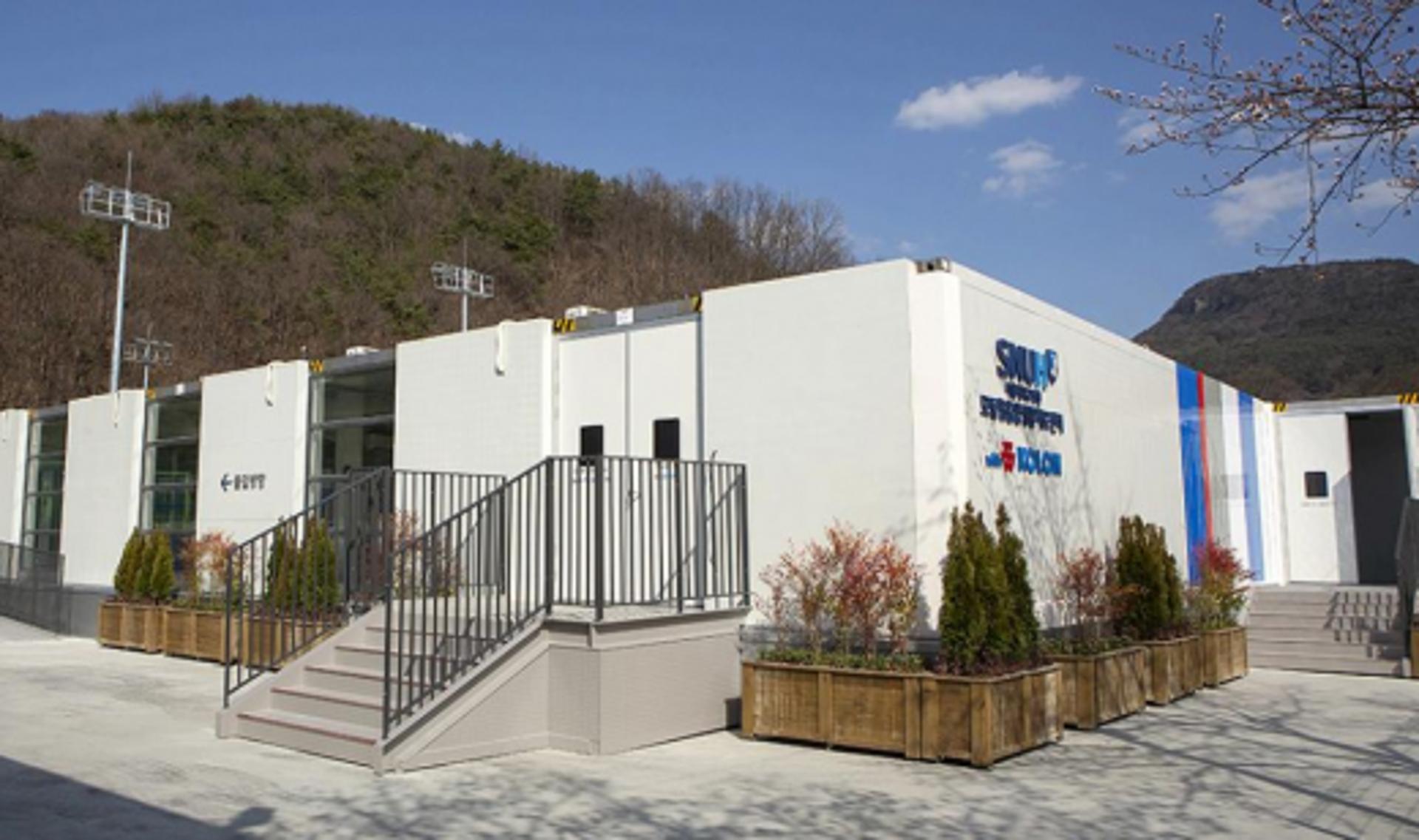 3주 만에 음압병동 짓는다고?… 코오롱글로벌 ‘모듈러 공법’ 중동 수출