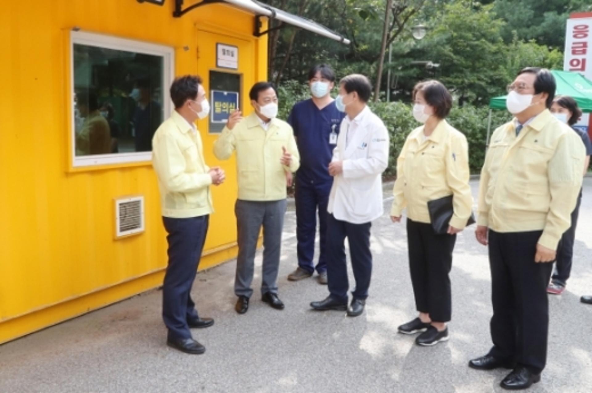장현국 경기도의회 의장, 방역현장에서 ‘찾아가는 현장도의회’ 열어