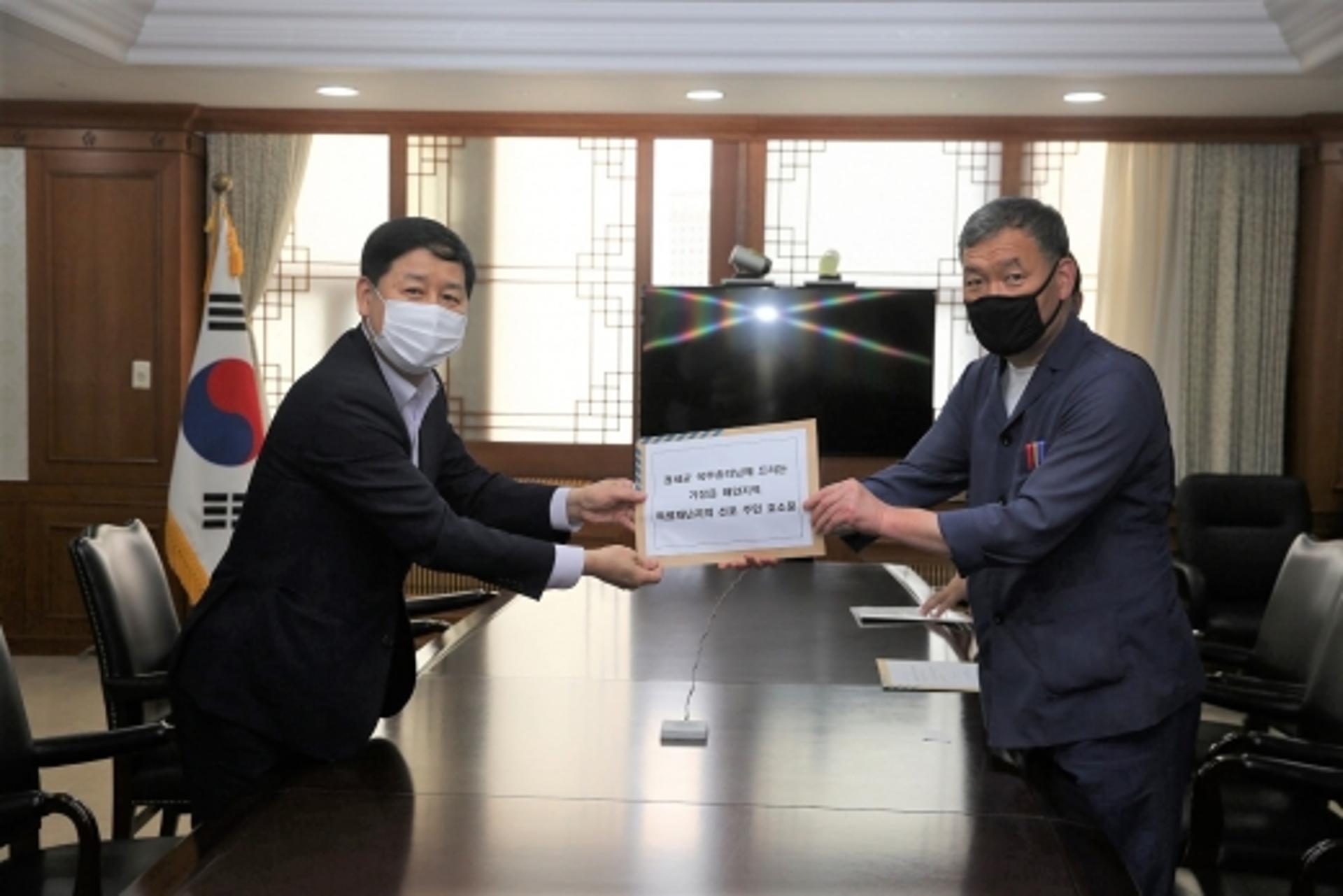 오규석 기장군수, "기장읍 해안지역, 특별재난지역 선포 절실"