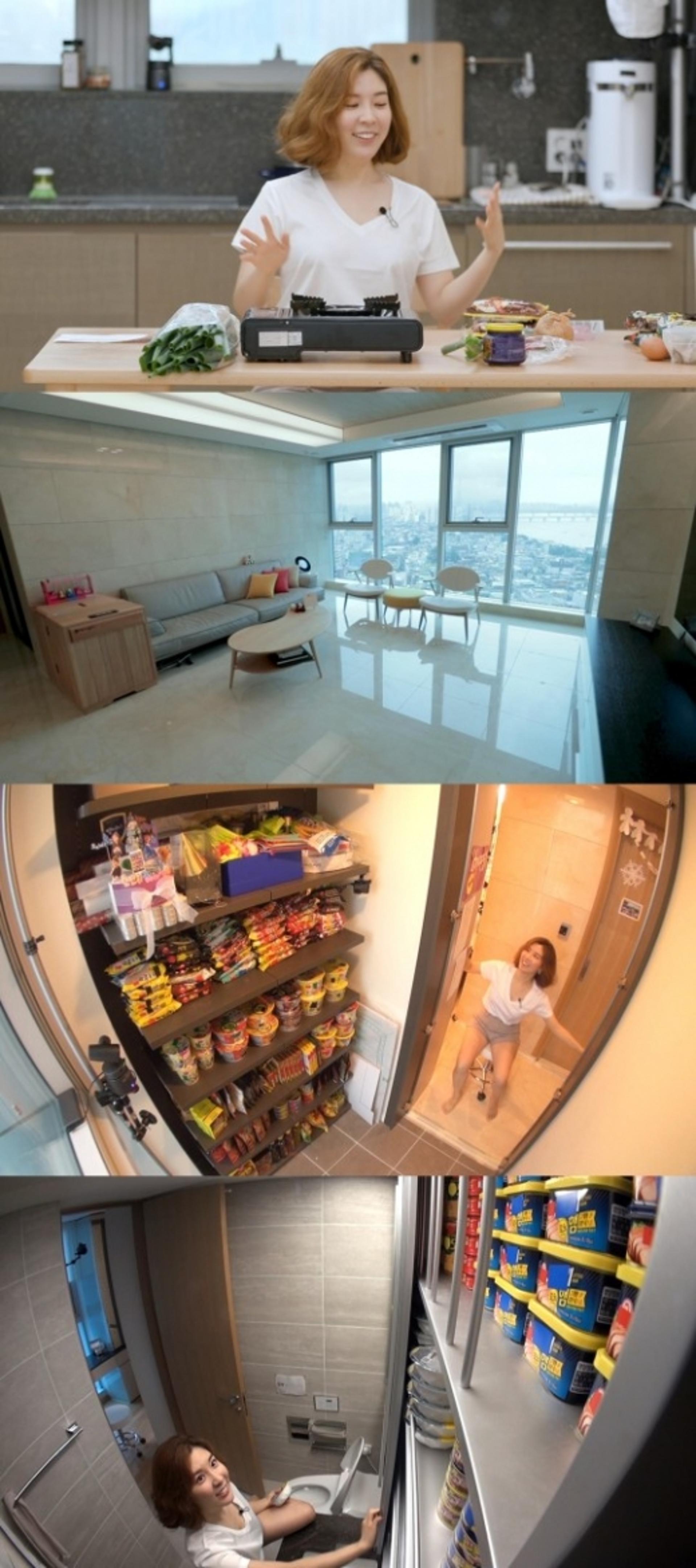 '오뚜기 장녀' 함연지 미니편의점 '화제'… 없는 게 없다?