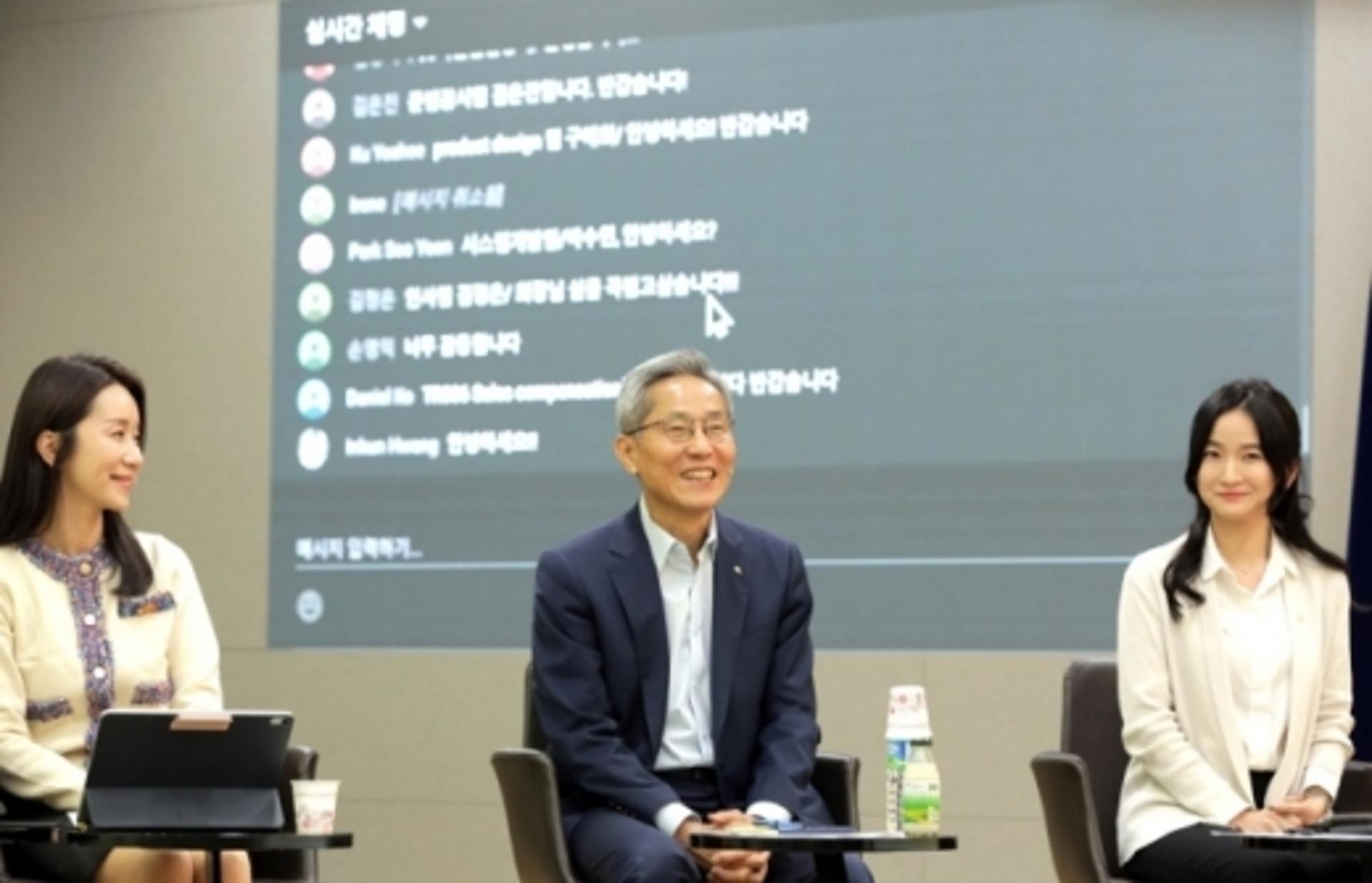 윤종규 KB금융 회장, 푸르덴셜 직원과 만남 "고객 위한 시너지"
