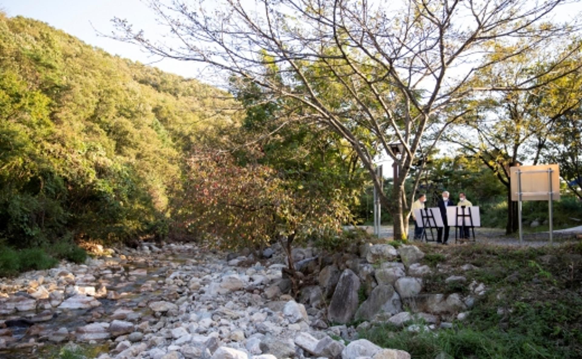 이재명 ‘하천계곡 정비’로 수해 막은 양평 찾아 현장점검