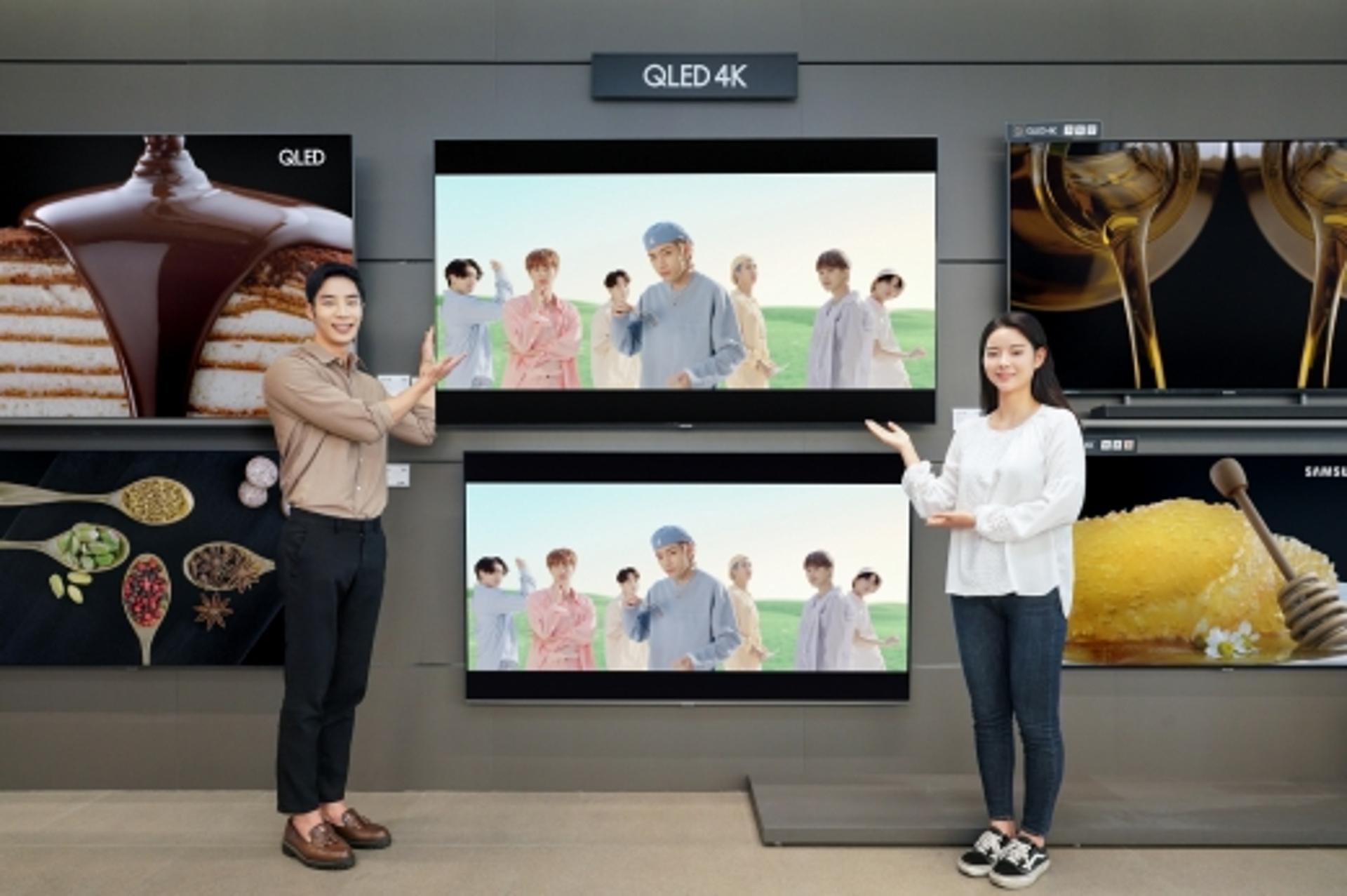 전 세계 삼성 TV 매장에서 방탄소년단 ‘다이너마이트’ 만난다