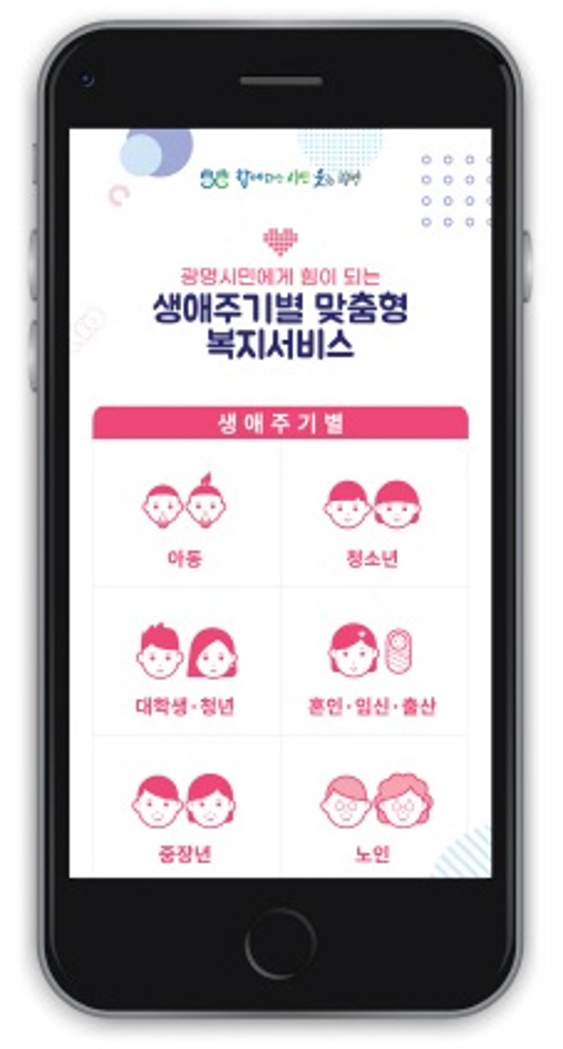 광명시, 생애주기별 맞춤형 복지서비스 모바일 전자책 제공