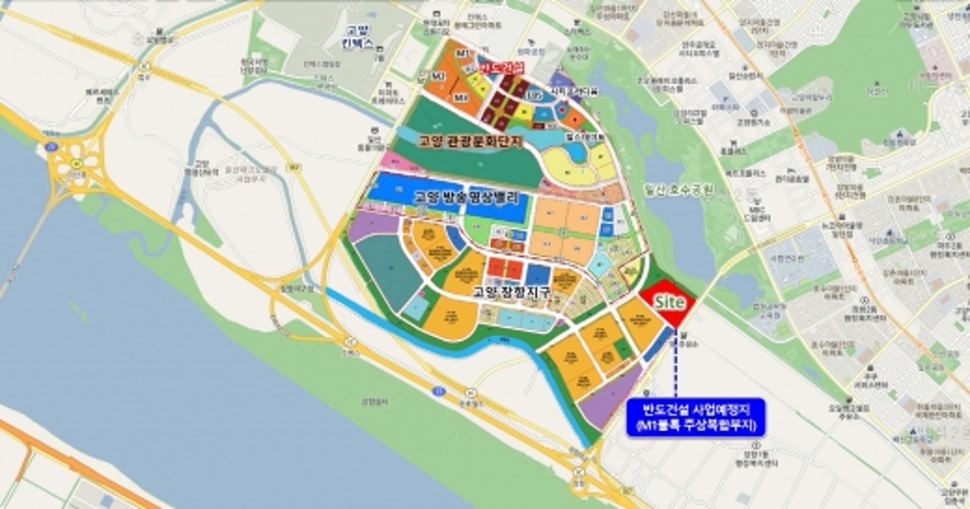 반도건설, 1조7000억 규모 고양장항지구 주상복합 수주