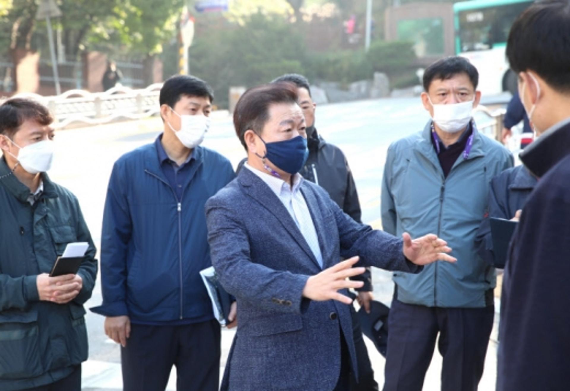 박승원 광명시장, "불편사항 찾아 개선"… 현장 로드체킹 행보
