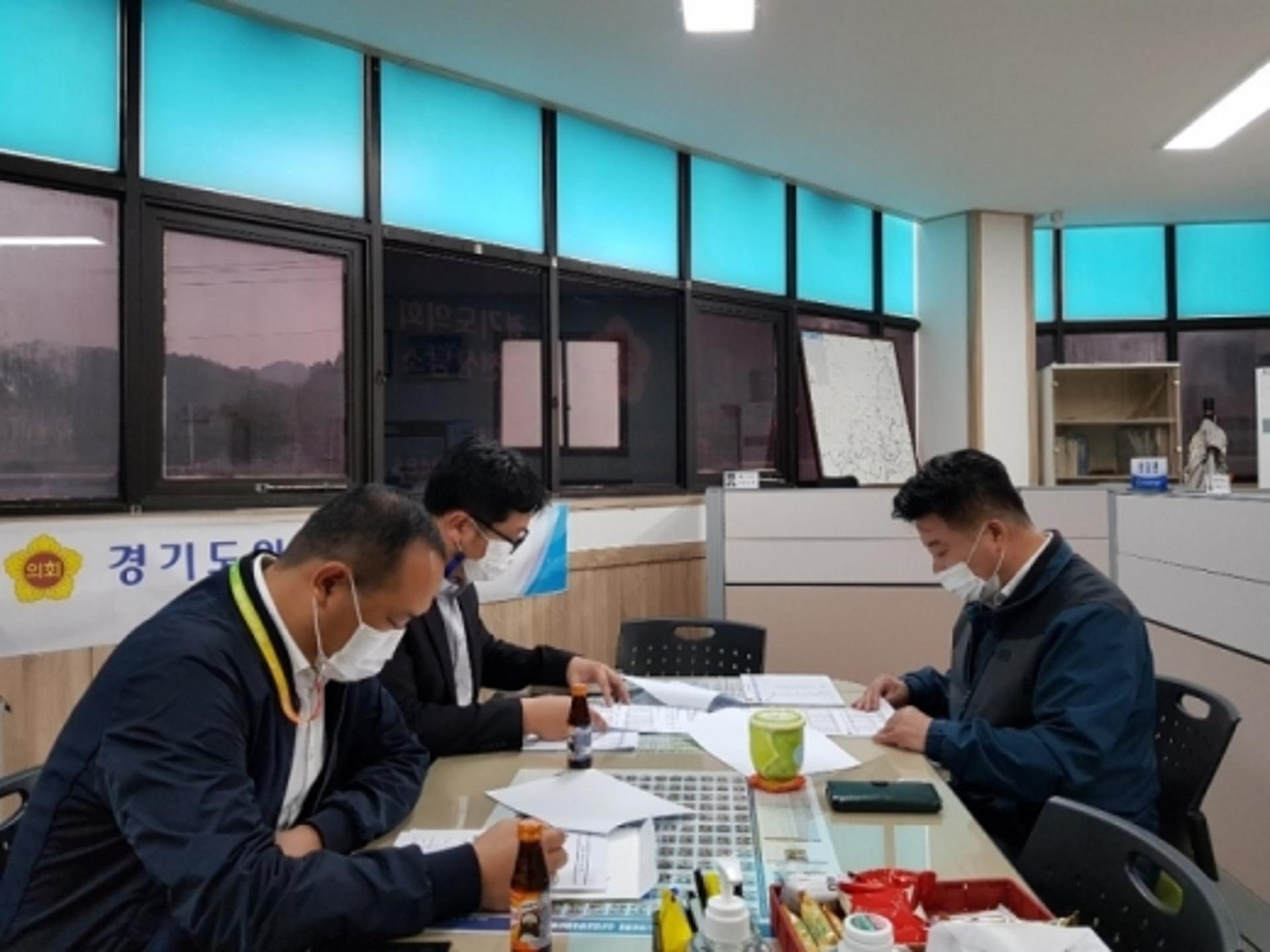 유상호 경기도 의원, 연천교육지원청과 그린 스마트 미래학교 사업 논의