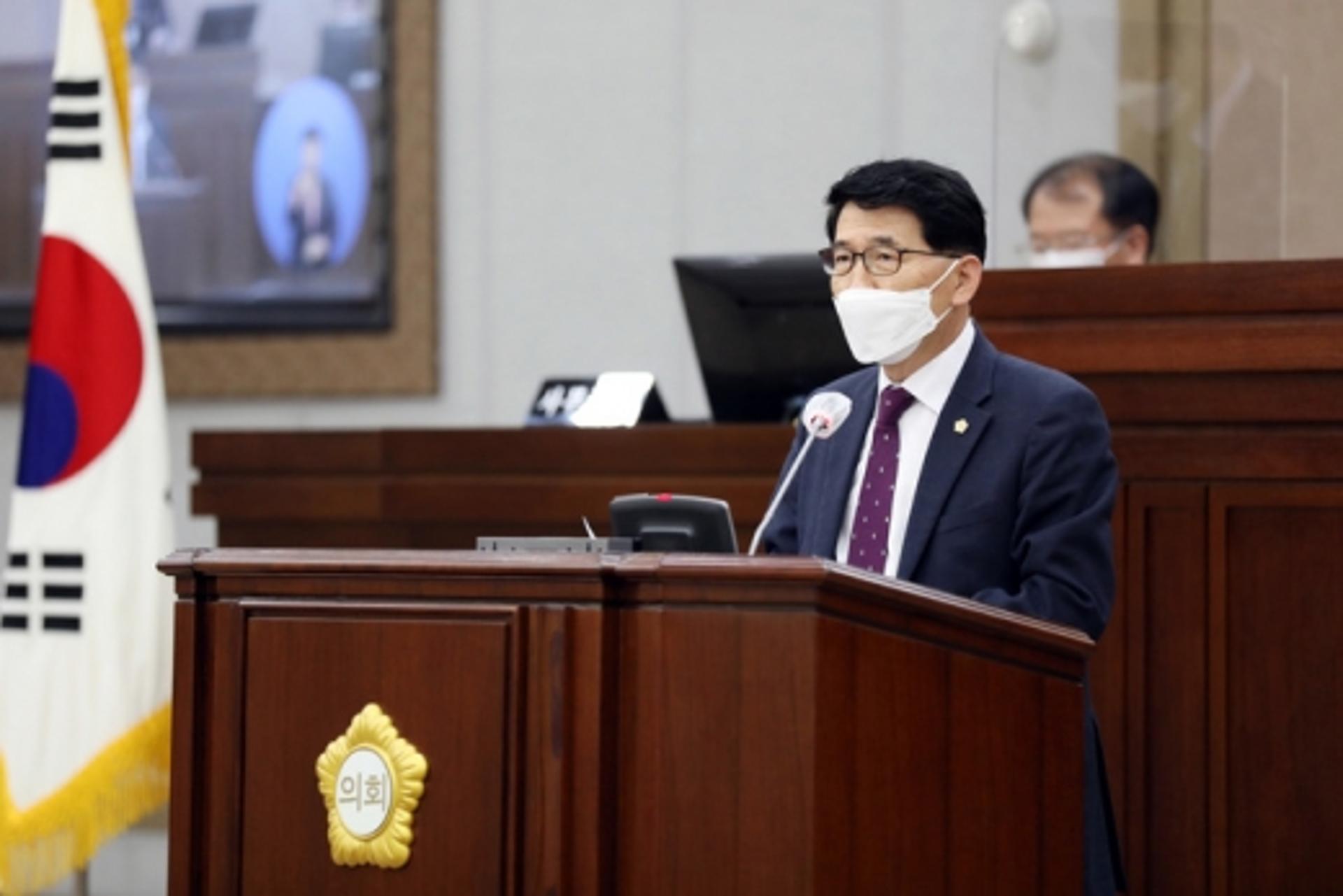 김기정 수원시의원, "망포역세권 복합개발사업부지 매각 전면 재검토"