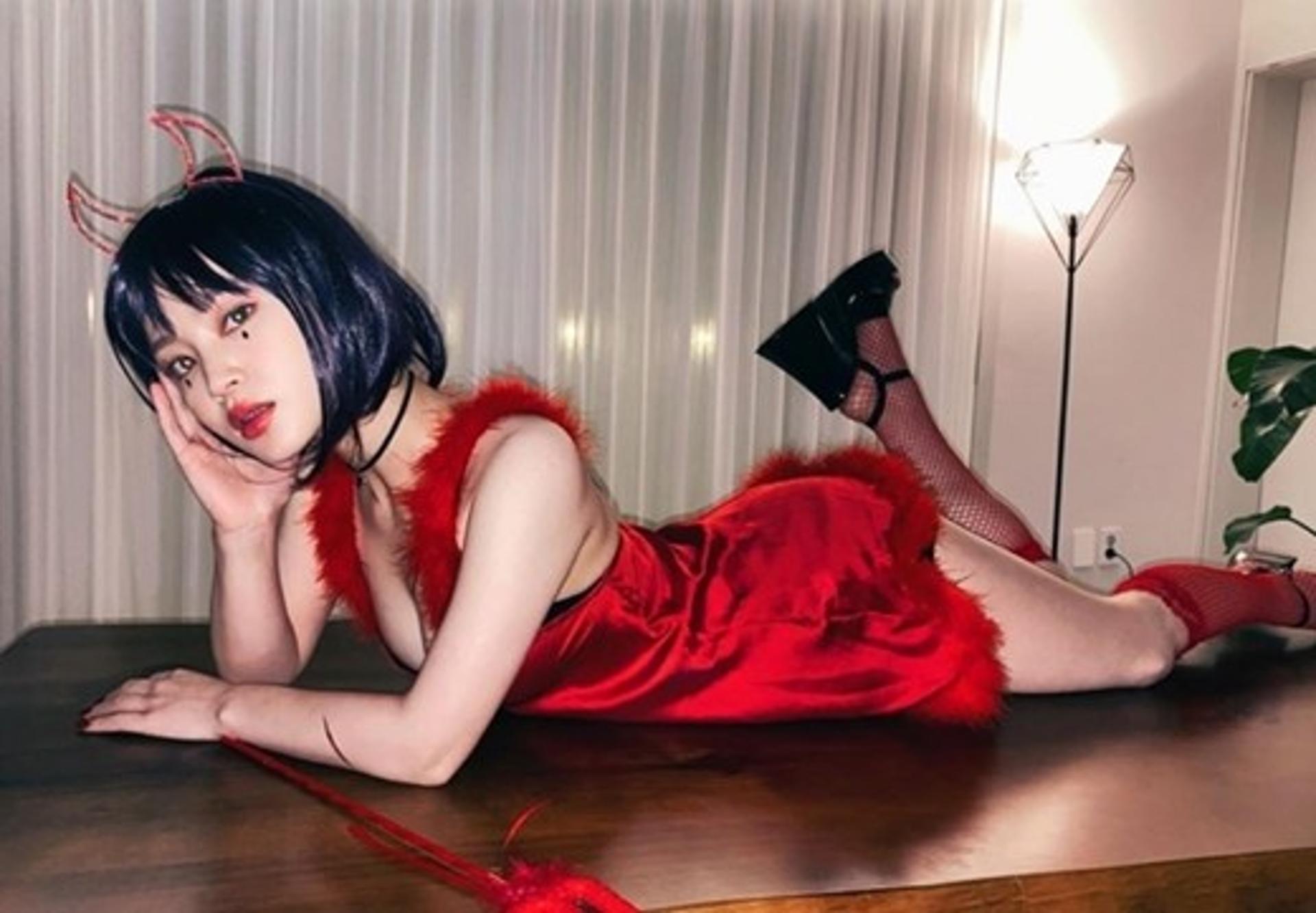 이하이 '핼러윈데이' 파격 섹시美… 이런 모습이?