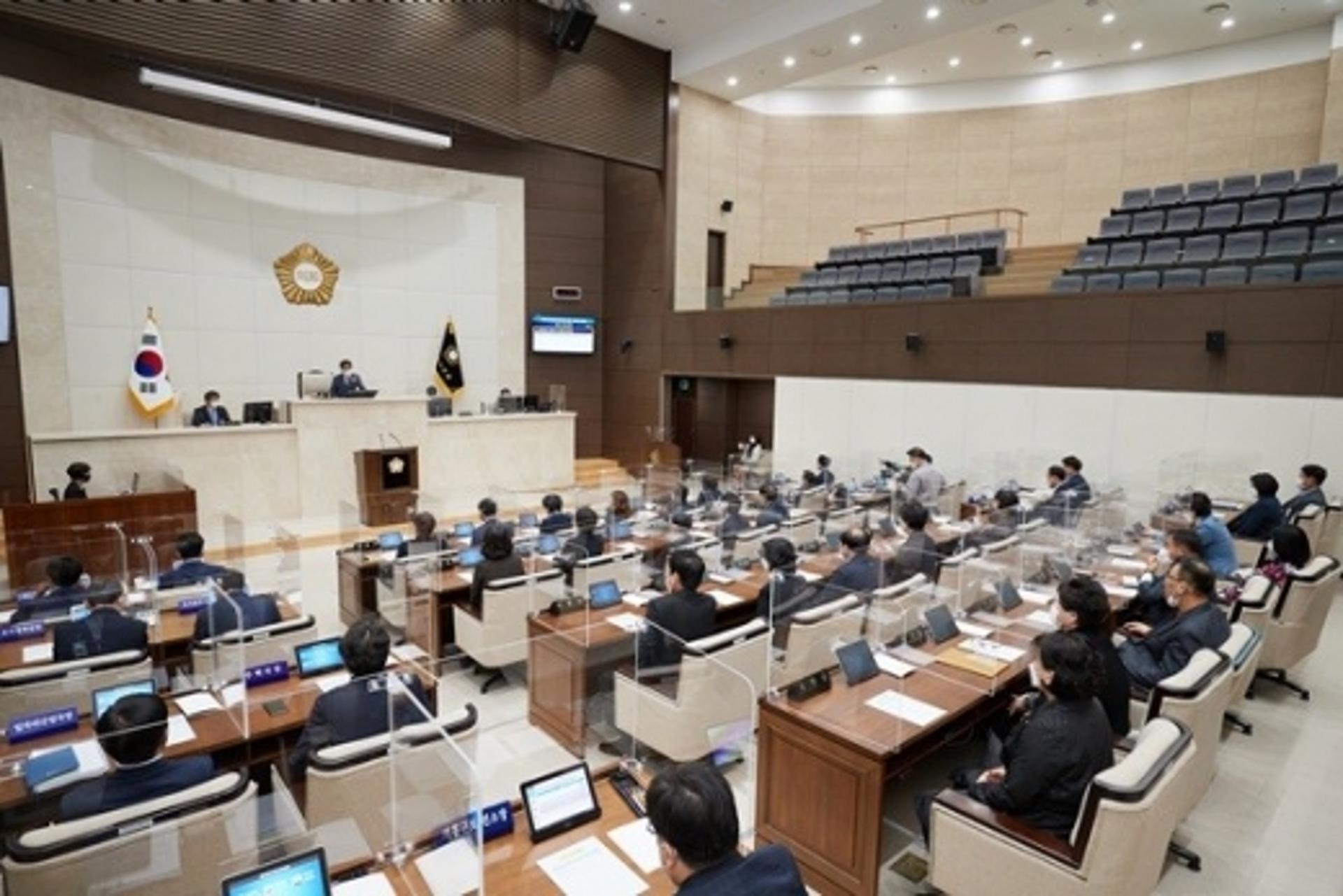 용인시의회, 제248회 임시회 폐회… 추경 예산안 등 2건 의결