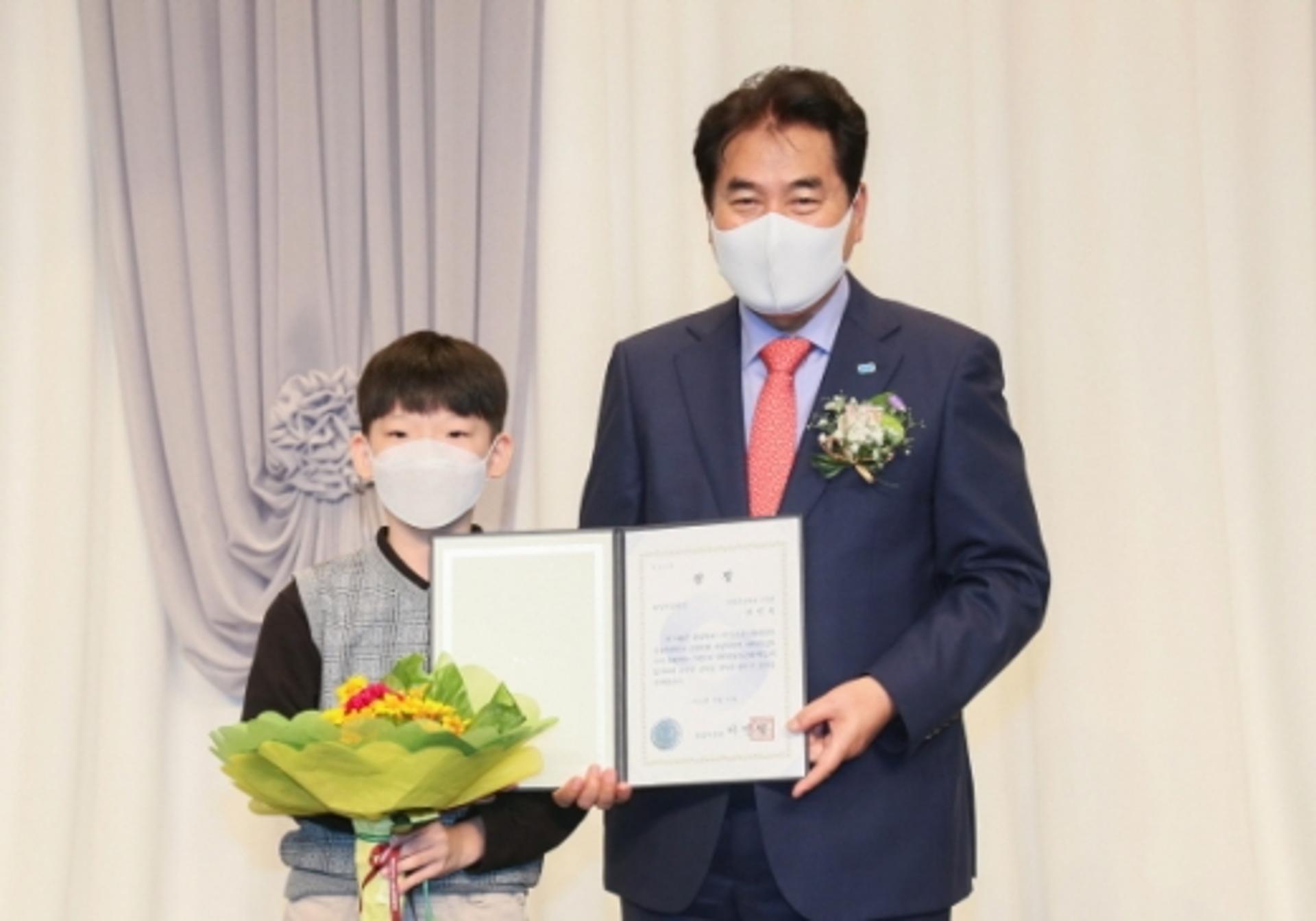 용인시, 시청서 제51회 한민족통일문화제전 시상식