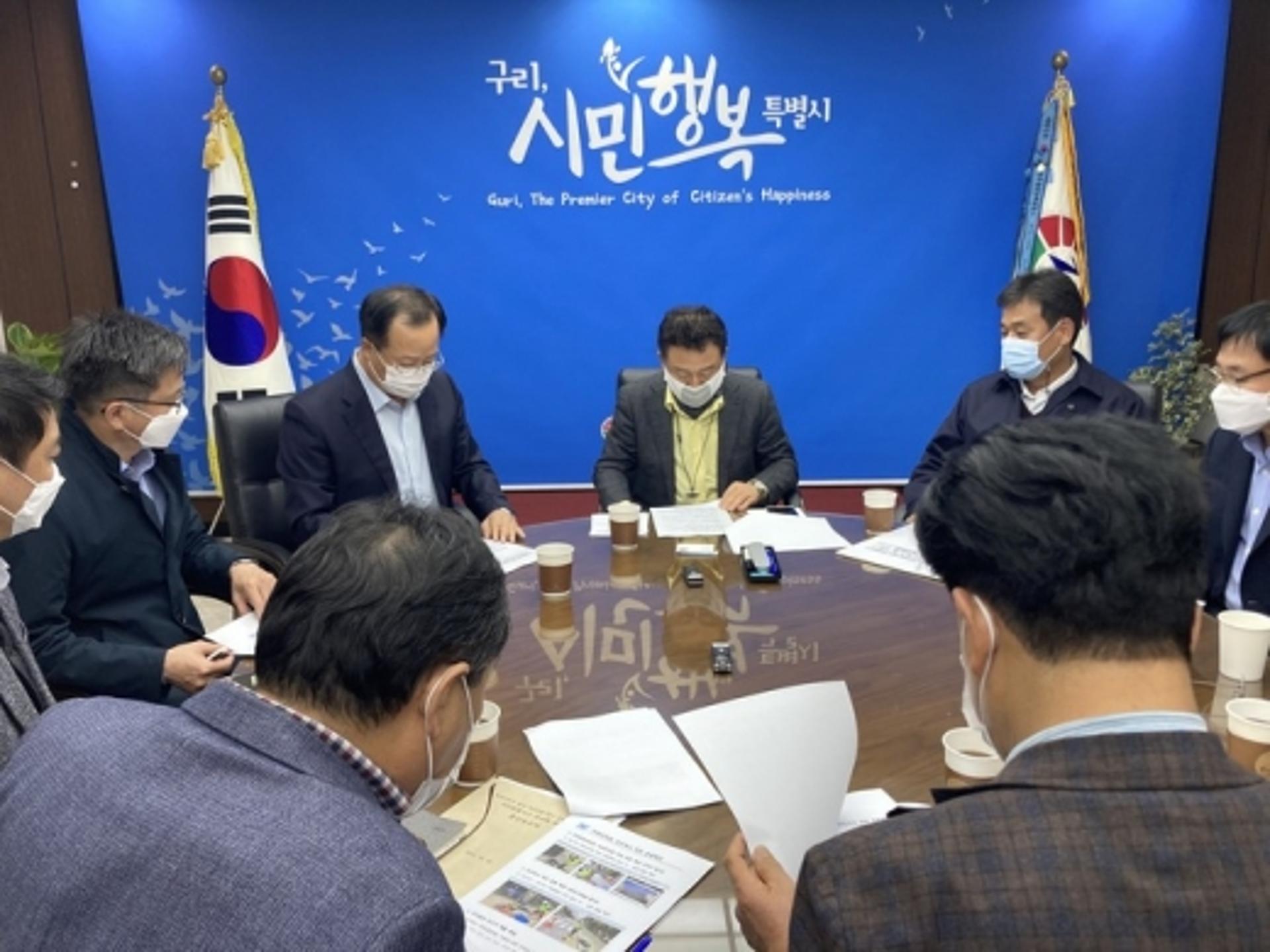 안승남 구리시장, 지반함몰 복구 ‘가장 안전한 공법’ 요구