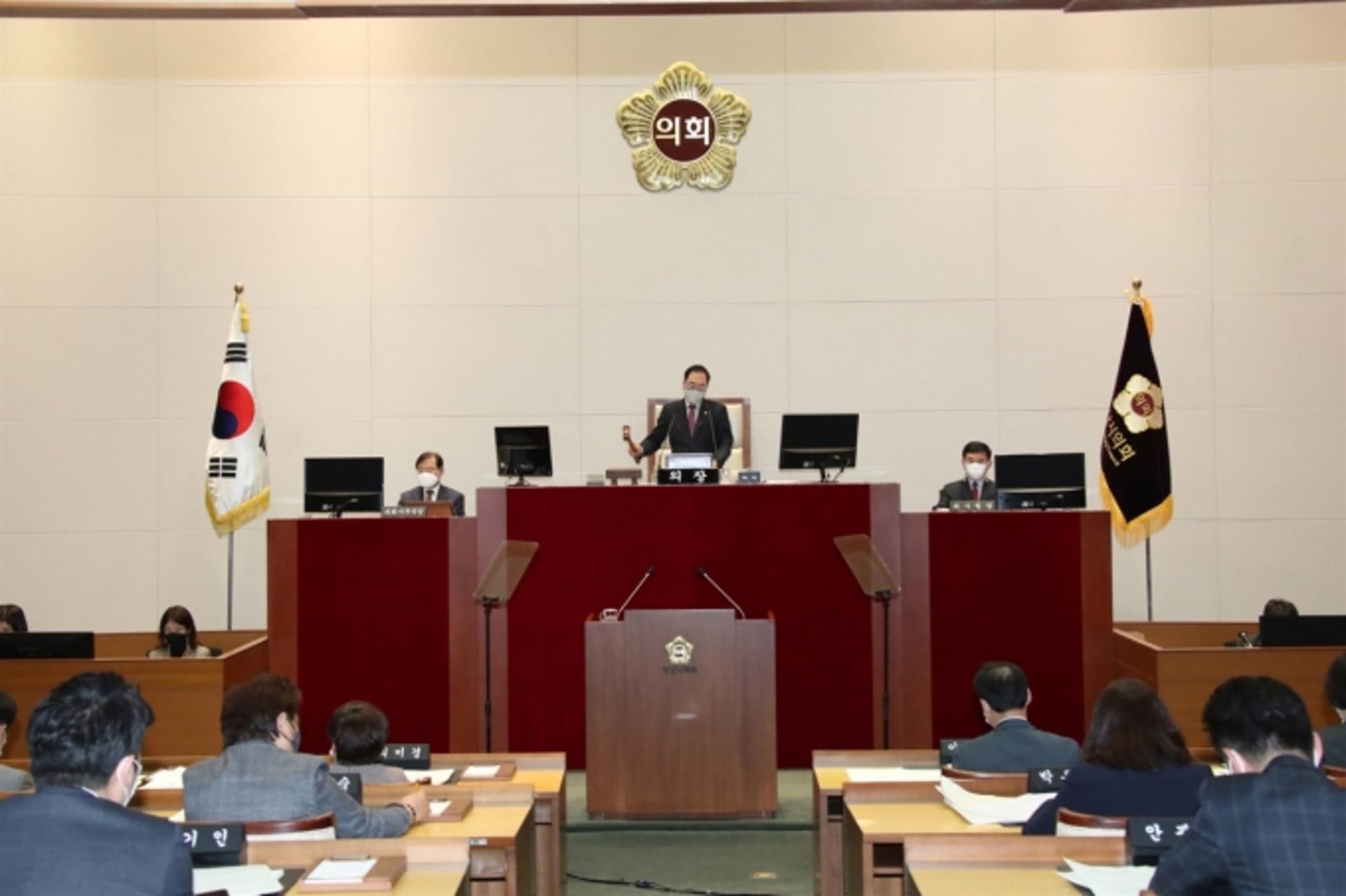 성남시의회, 행정사무감사 및 내년도 예산안 심의