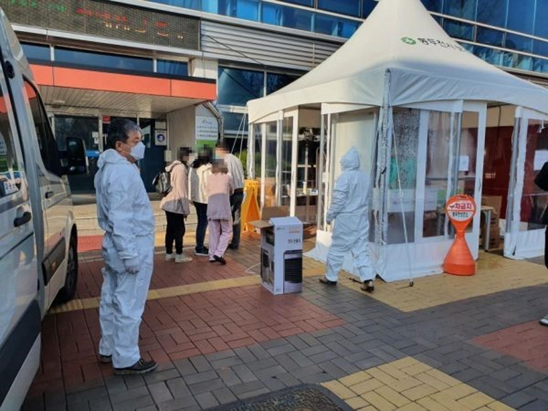 동두천시 공무원, "해외입국자 수송 최전선에서 솔선수범"