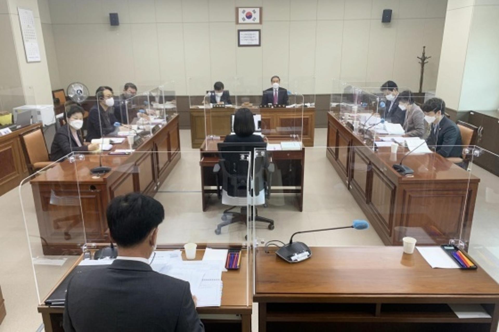용인시의회 도시건설위, '행정사무감사 2일차' 시민안전담당관 행감 실시