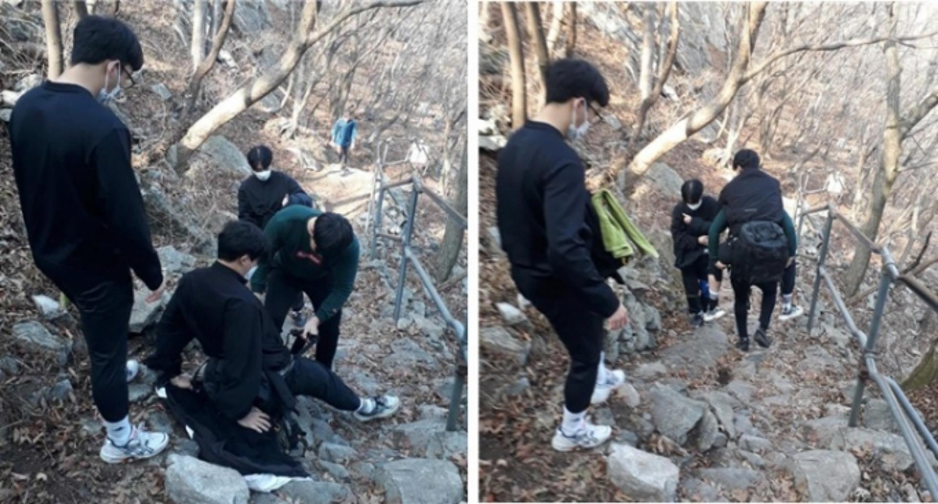 경기북부 소방관, 비번 날 계룡산서 산악사고자 구조