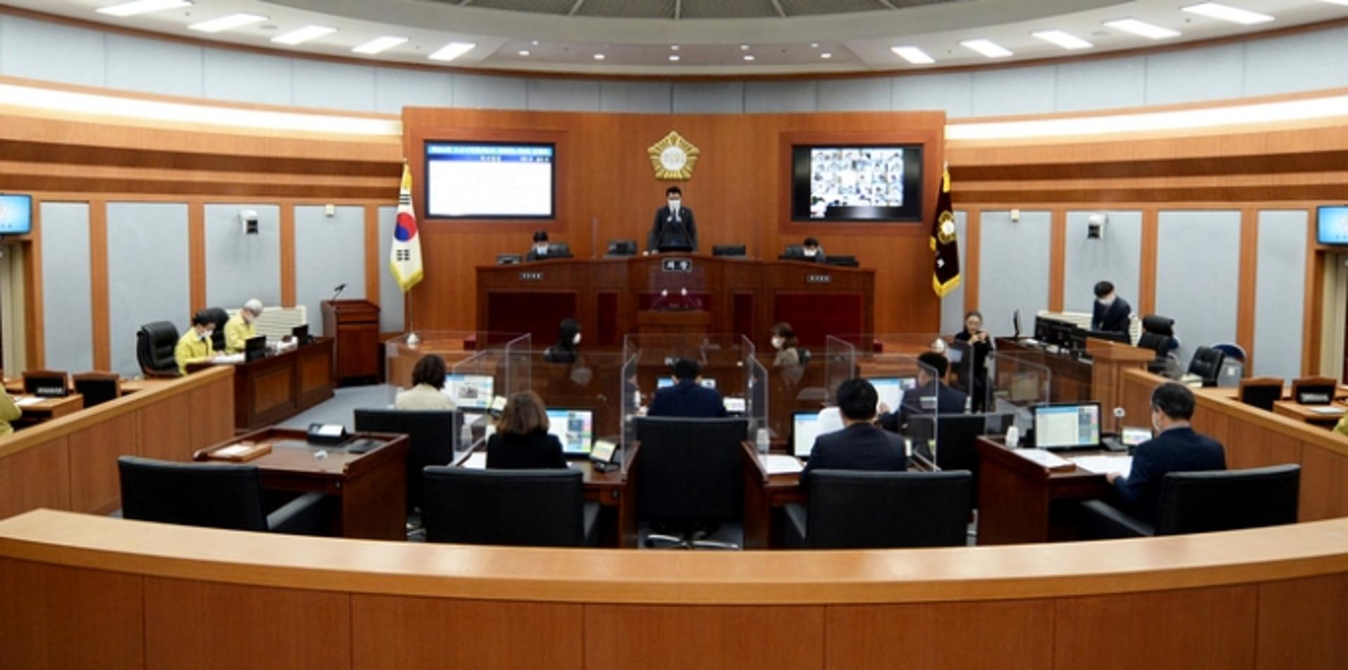 오산시의회, 제254회 정례회 제2차 본회의…추경안·조례안 등 심의·의결