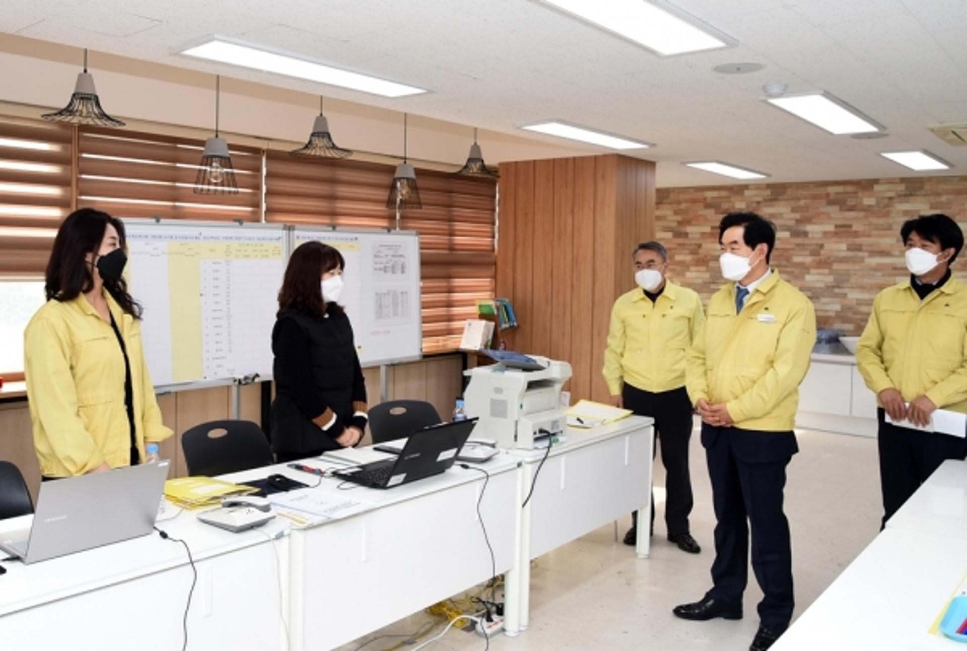 안병용 의정부시장, 수능시험일 철저한 방역조치 당부
