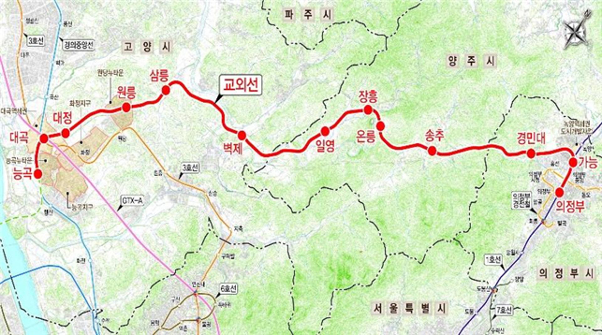 양주시, 교외선 운행재개 탄력… 국비 40억 확보