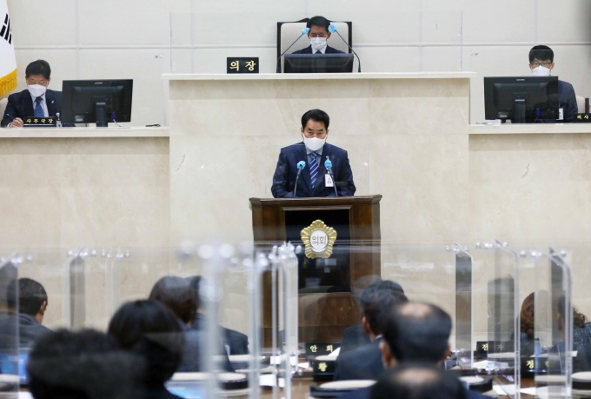 백군기 용인시장 "미래변화 선도하는 친환경 경제자족도시 실현"