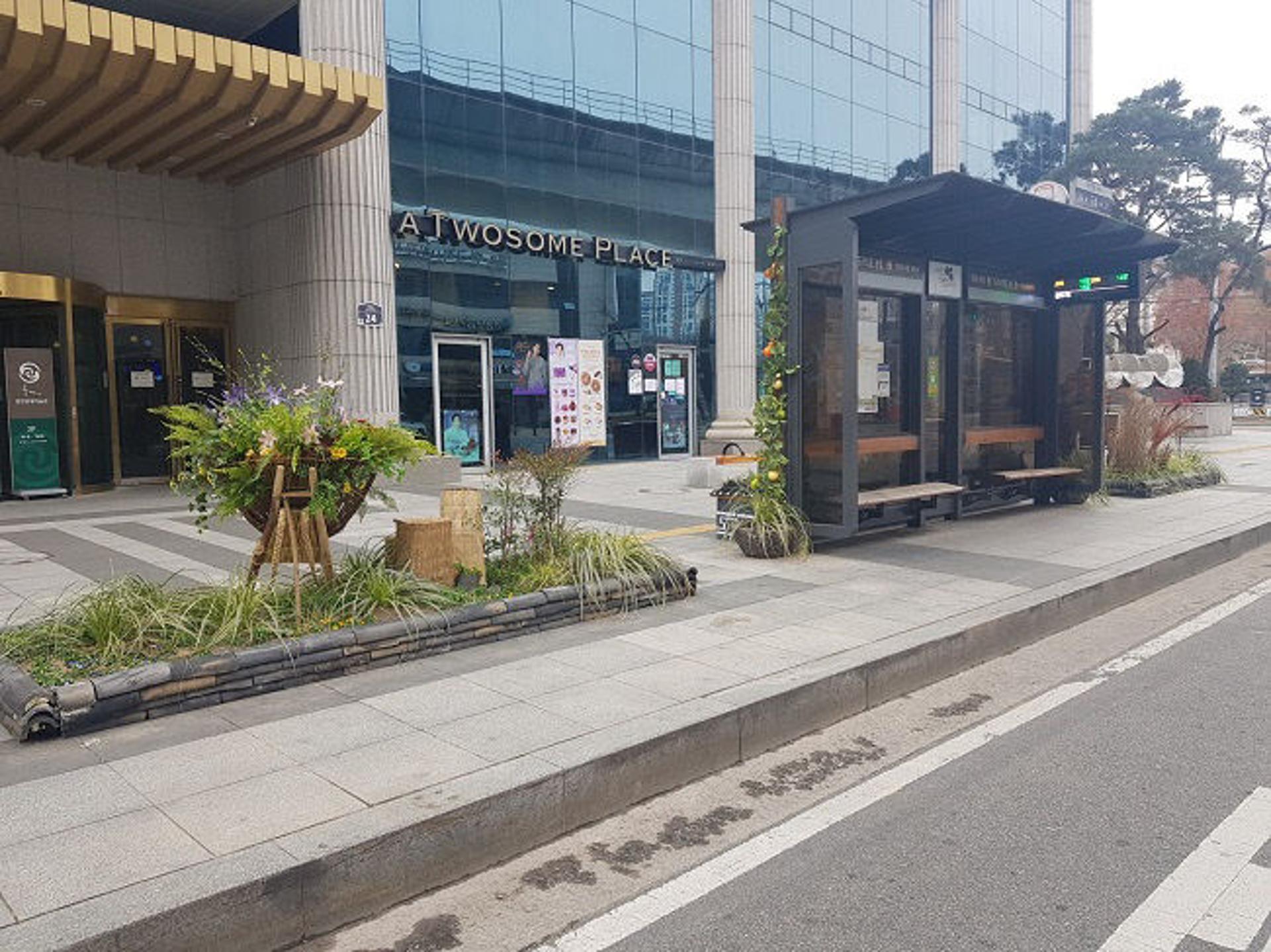 의정부시, 전통이 살아있는 버스정류장 조성