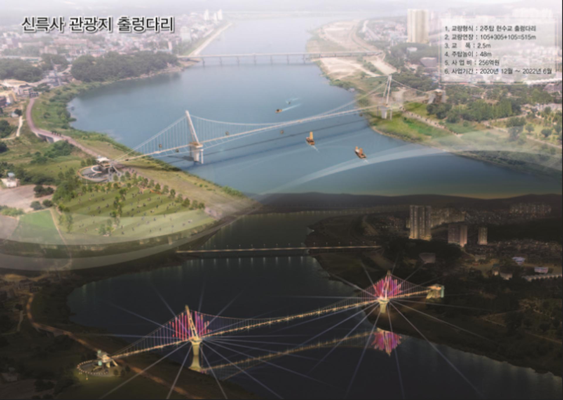 '신륵사관광지 출렁다리 설치공사' 추진 박차… 여주시민 10여년 숙원