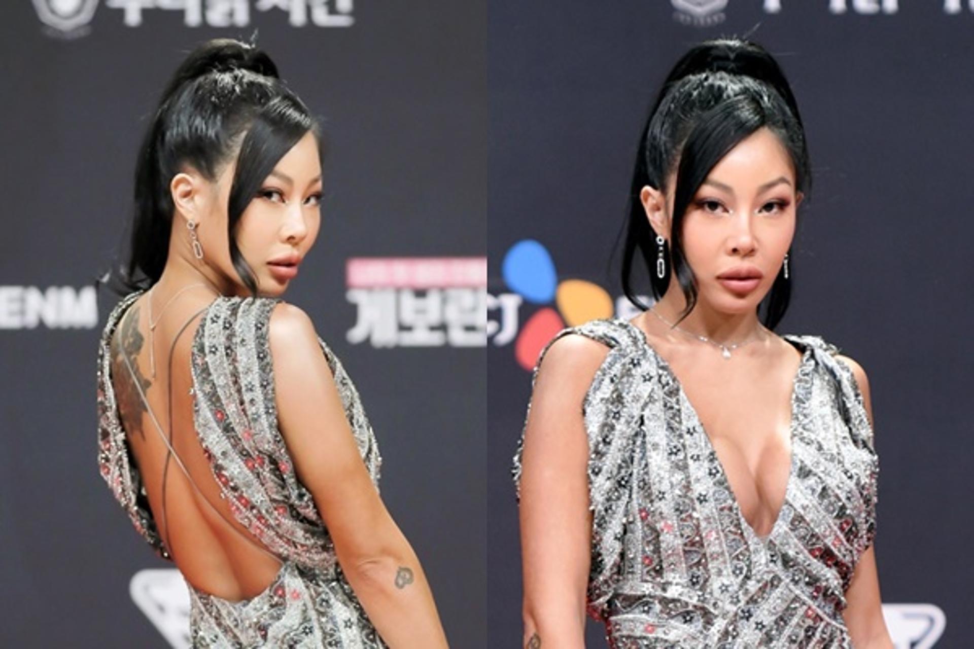 "타투가 너무 야한 걸"… 제시, 아찔한 뒤태美女