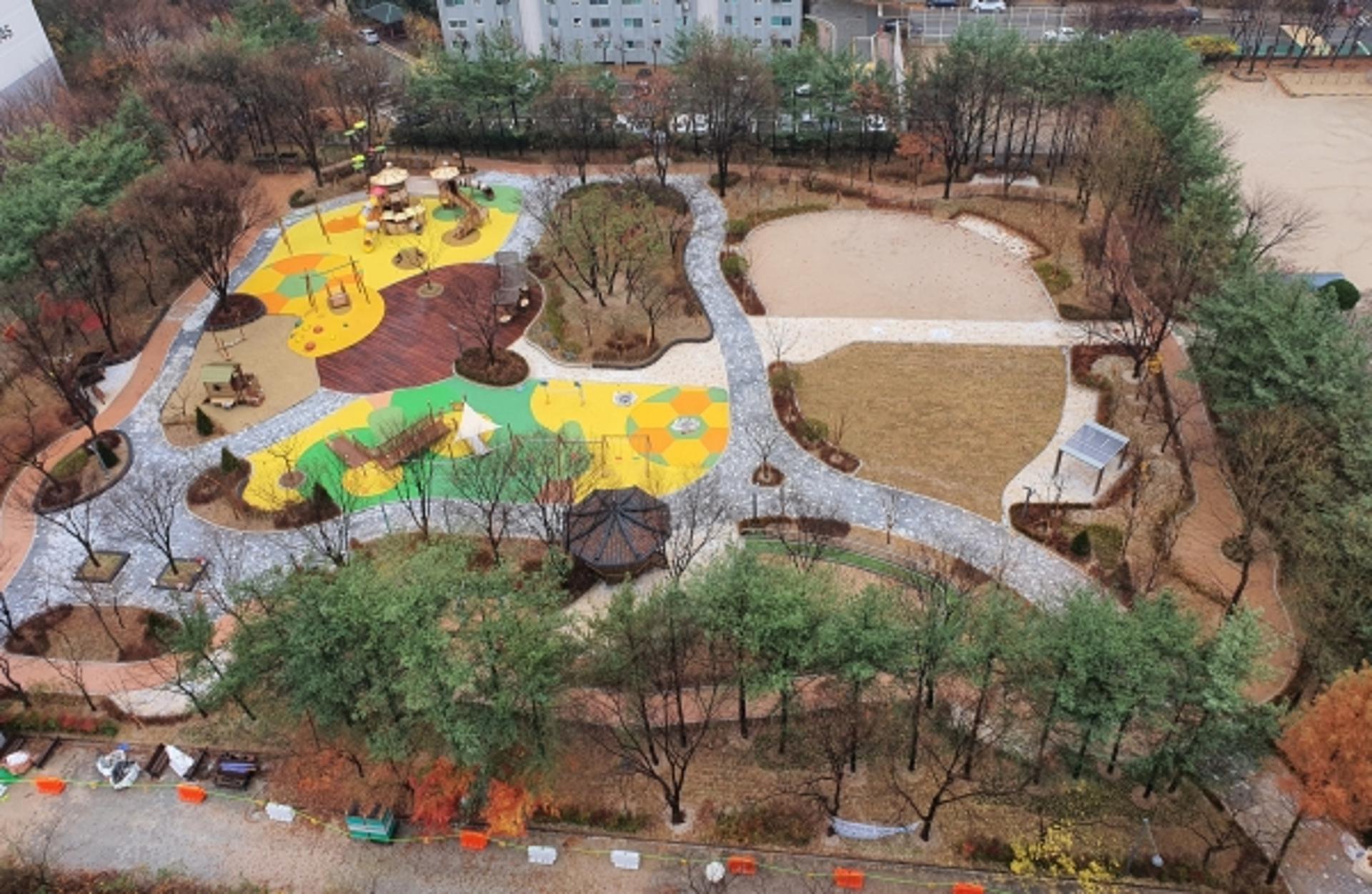 수원시 영통구, 박지성어린이공원 리모델링 개장