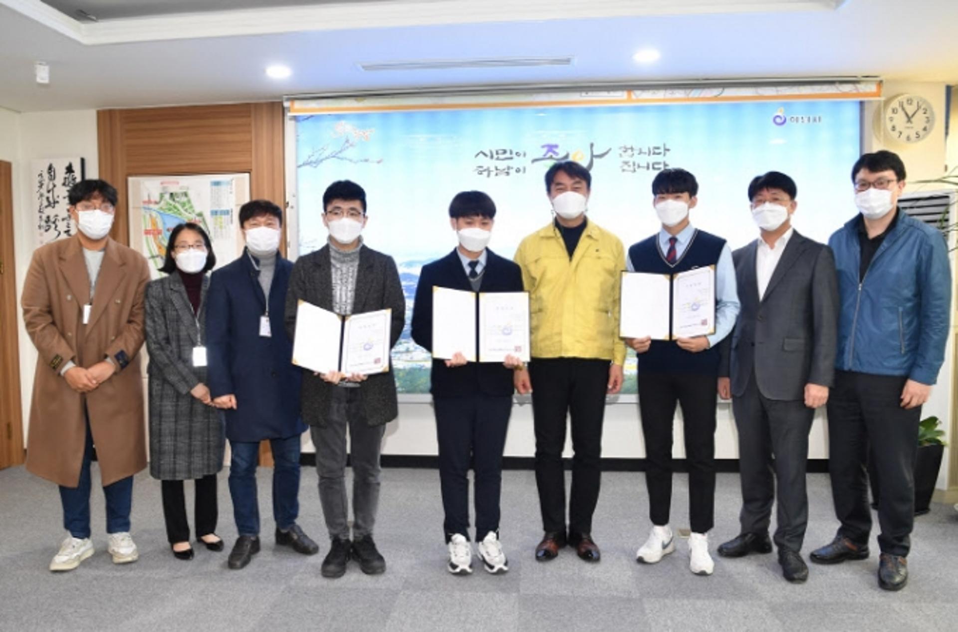 김상호 하남시장, "장학사업 확대와 지역인재 육성 사업 강화할 것"