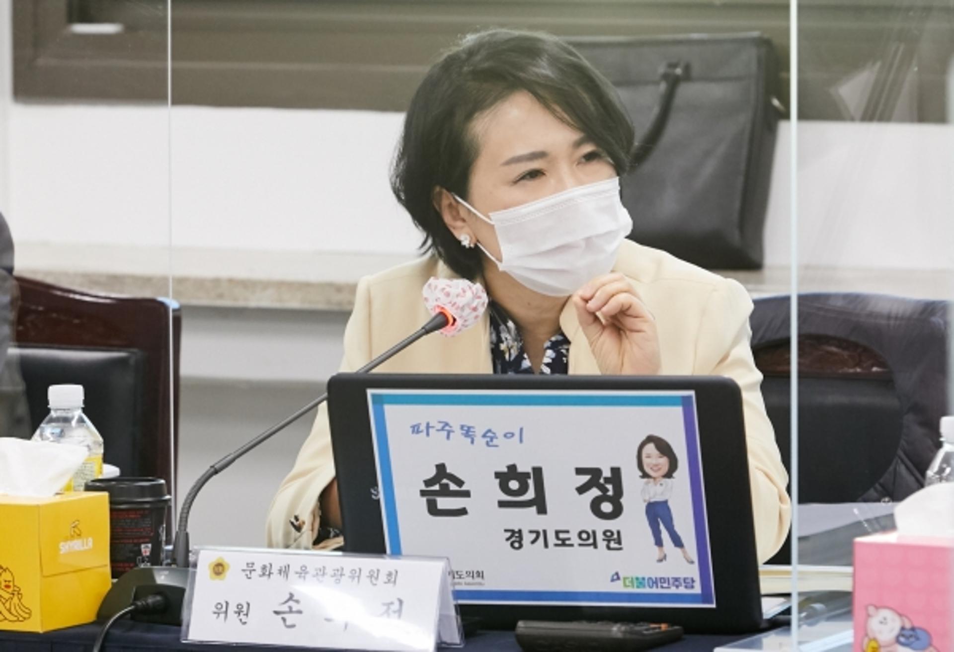 손희정 경기의회 의원 "관행적 지방세입 과소추계 개선·예산안 제출기한 조정 촉구"