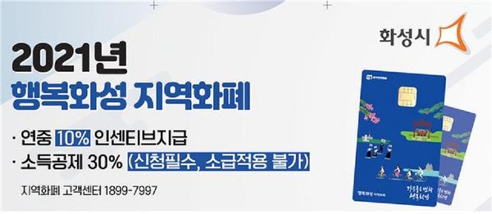 화성시, ‘2020년 경기지역화폐 활성화’ 도지사 표창 수상