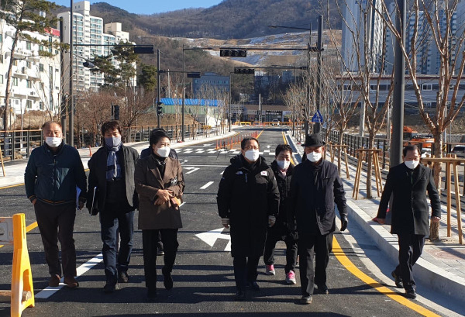 조광한 남양주시장, 오남읍 도시계획도로 현장점검…연말 개통예정