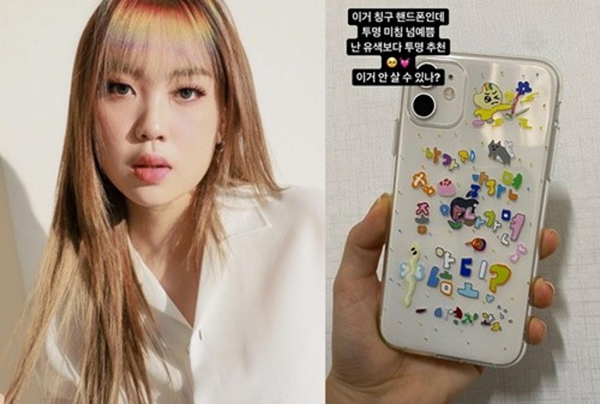자이언티도 구매, 이영지 '나가지마 케이스' 매출액 1억?