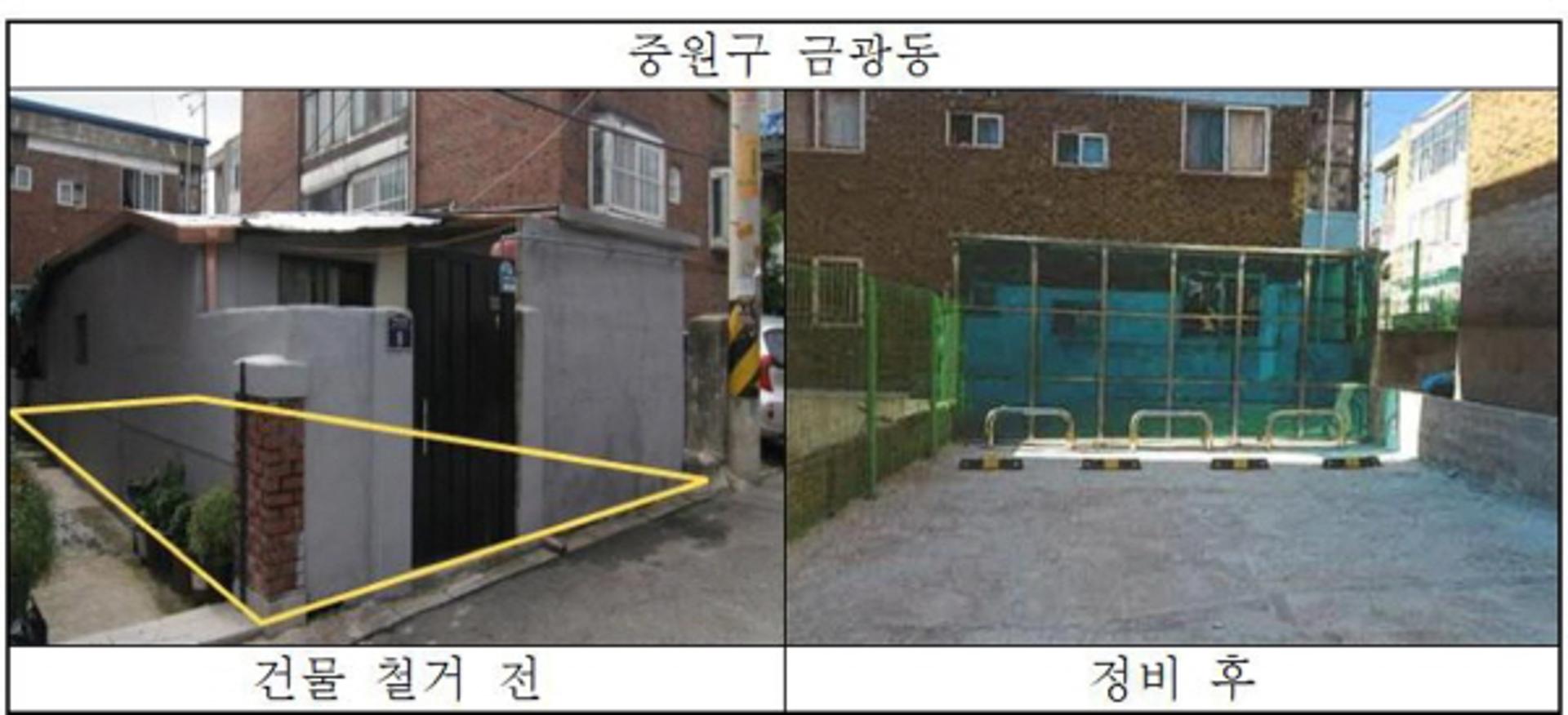 성남시, 시유지상의 공가 건물 정비 착수