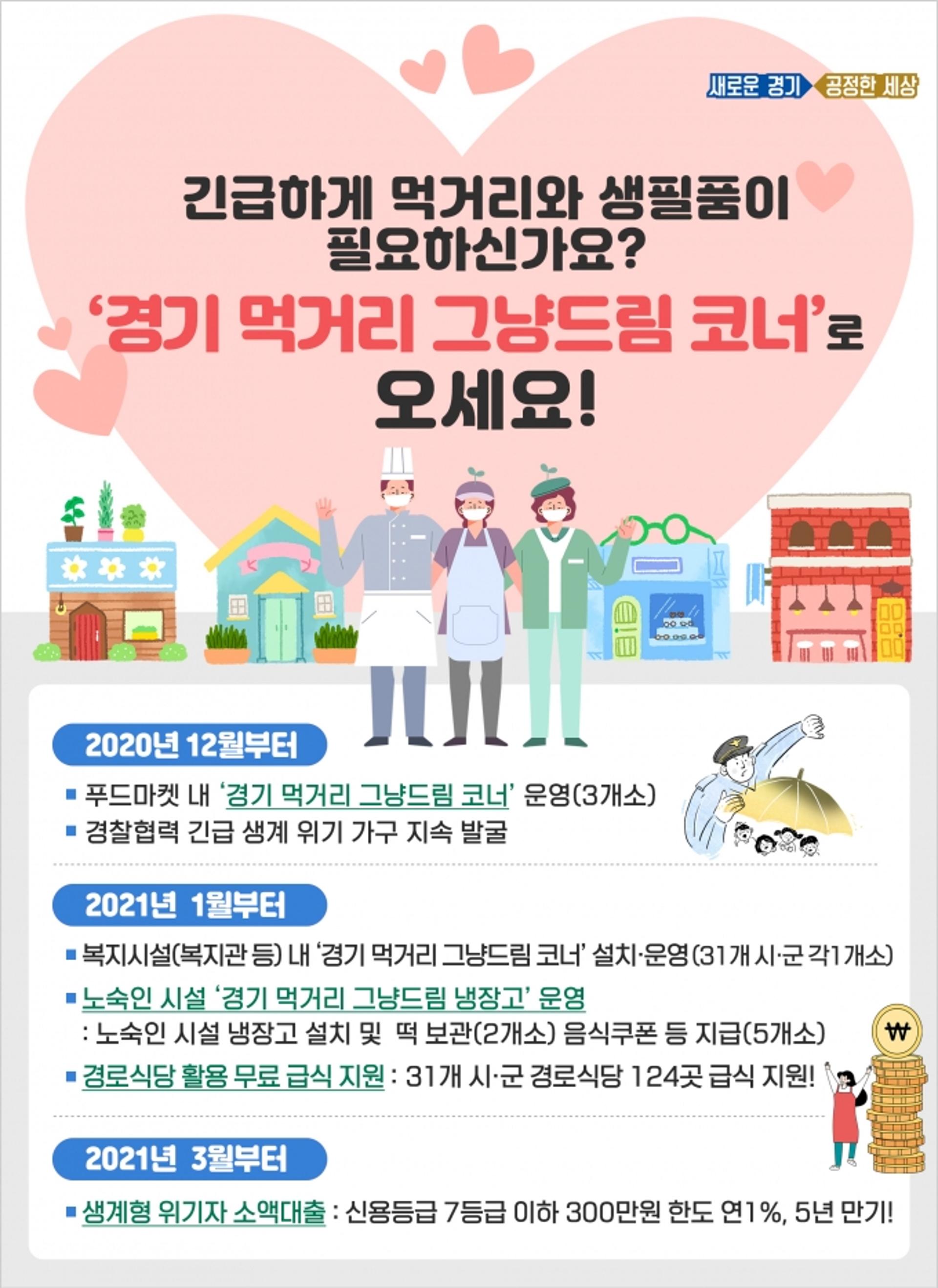 이재명 "코로나 장발장 없애겠다"… 먹거리 그냥드림 코너 등 추진