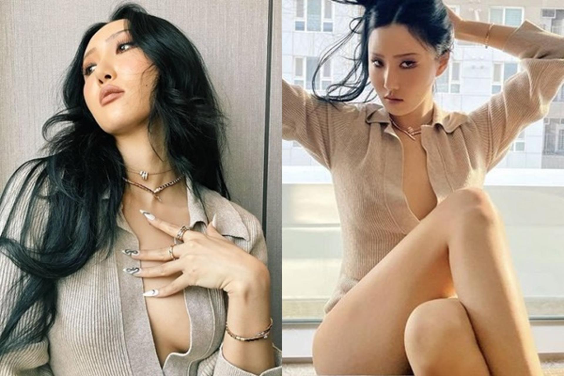 "쳐다보지마"… 걸그룹 멤버, 또 노브라 '헉'