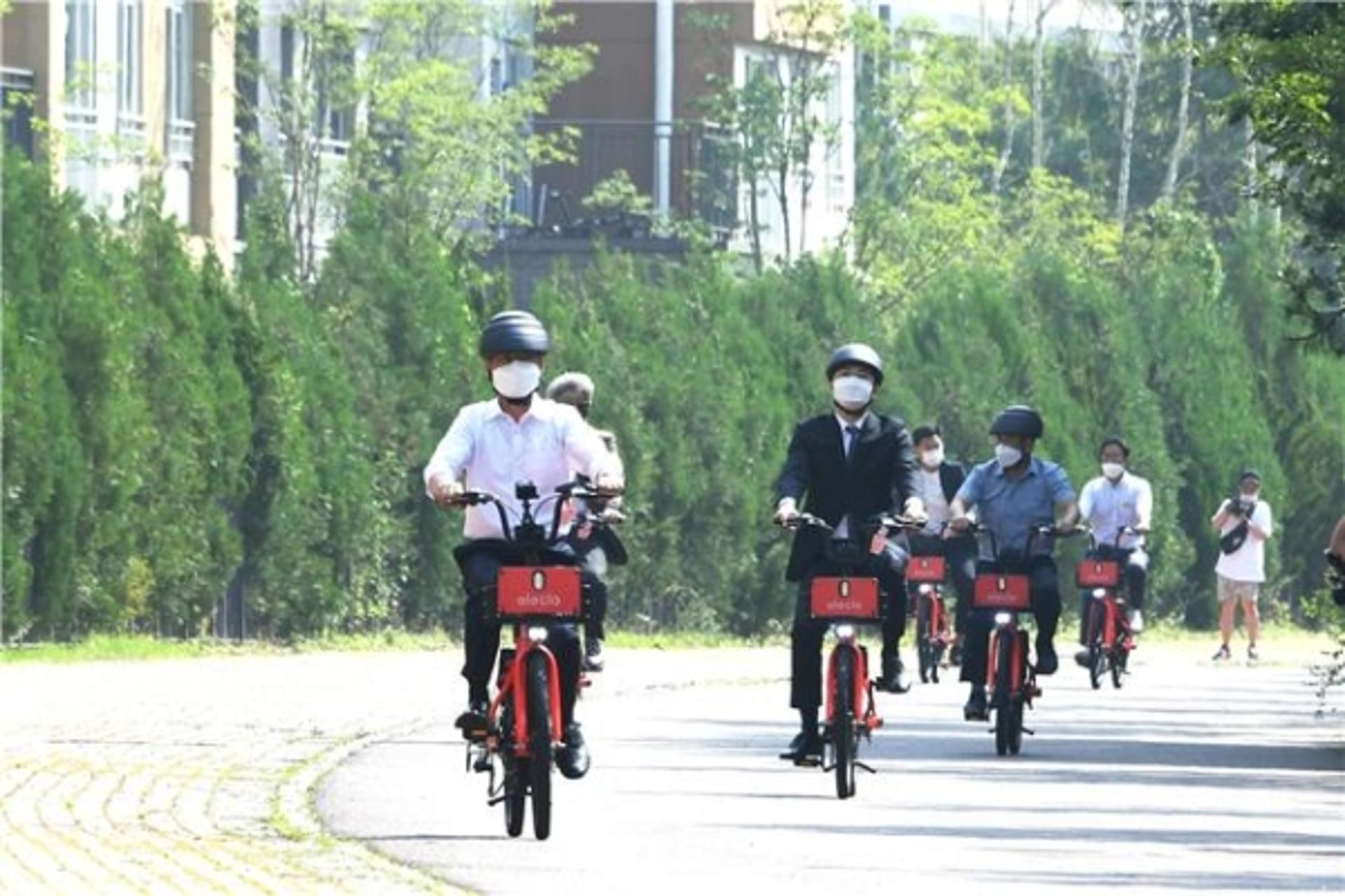 김포시 ‘공유 전기자전거’ 1월 4일부터 정식 운영