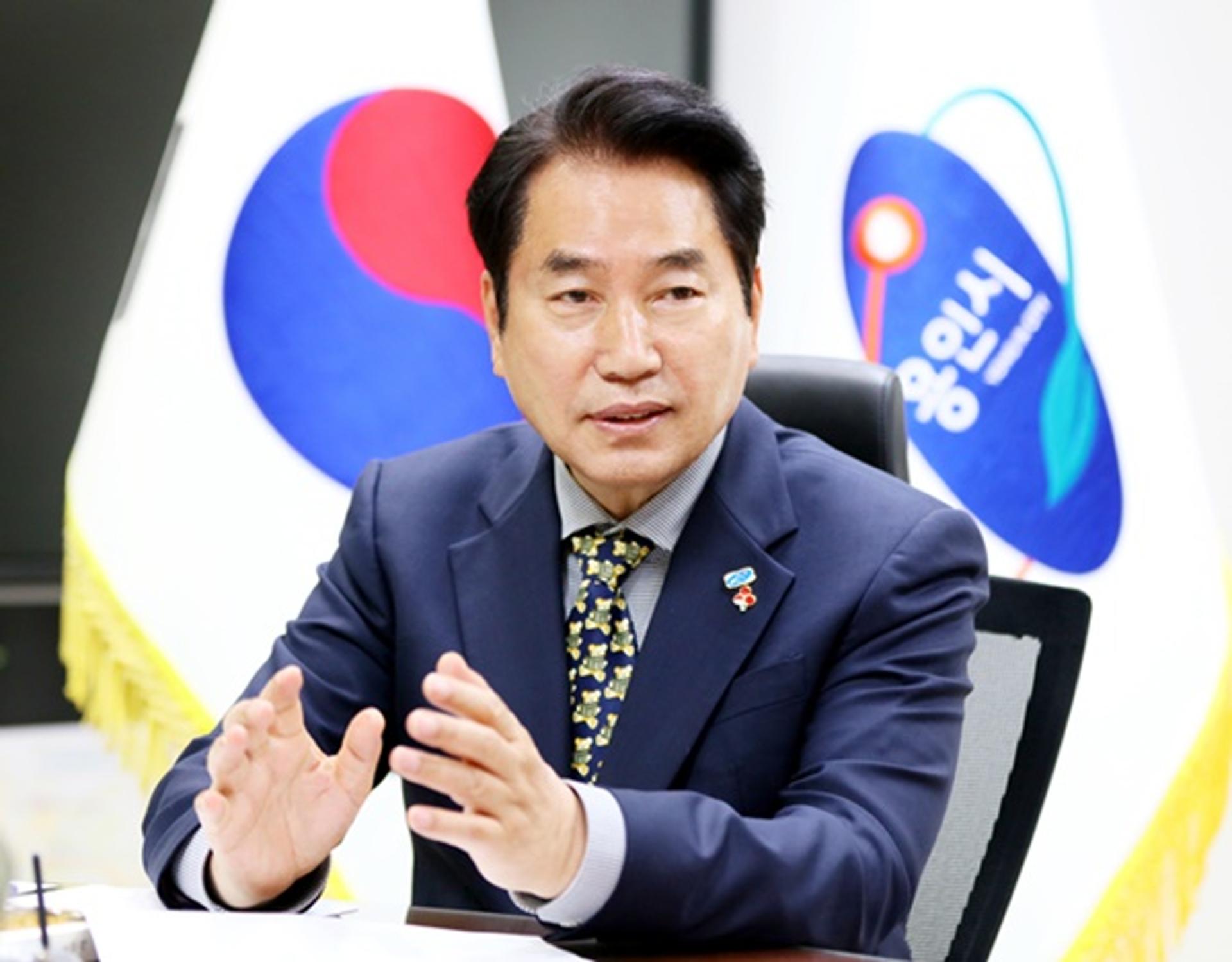 백군기 시장 "용인시민 삶의 질 향상·도시 경쟁력을 높이겠다"