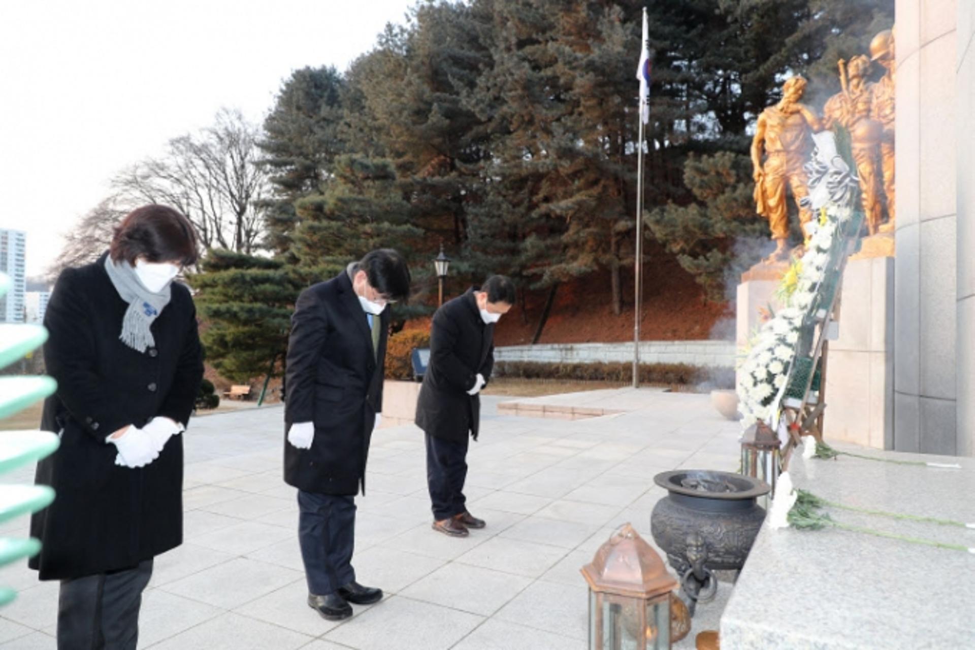 한대희 군포시장, 2021년 온라인 시무식…"합심해서 코로나19 졸업해야"