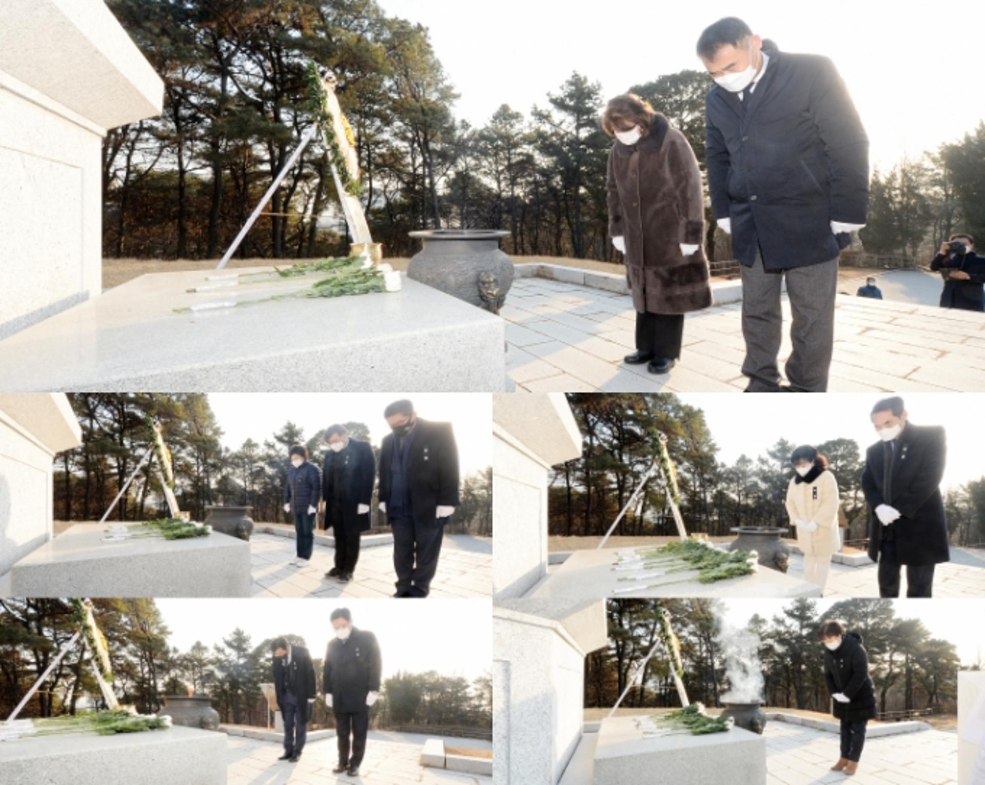 파주시의회, 현충탑 참배로 2021년 새해 시작