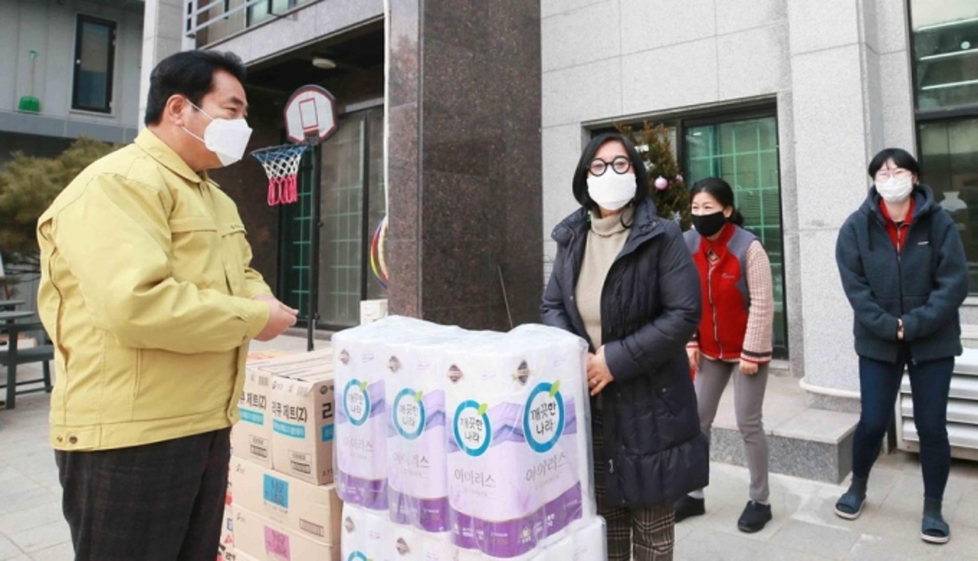 백군기 용인시장, 장애인거주시설 방문…세심한 관심·지원 약속